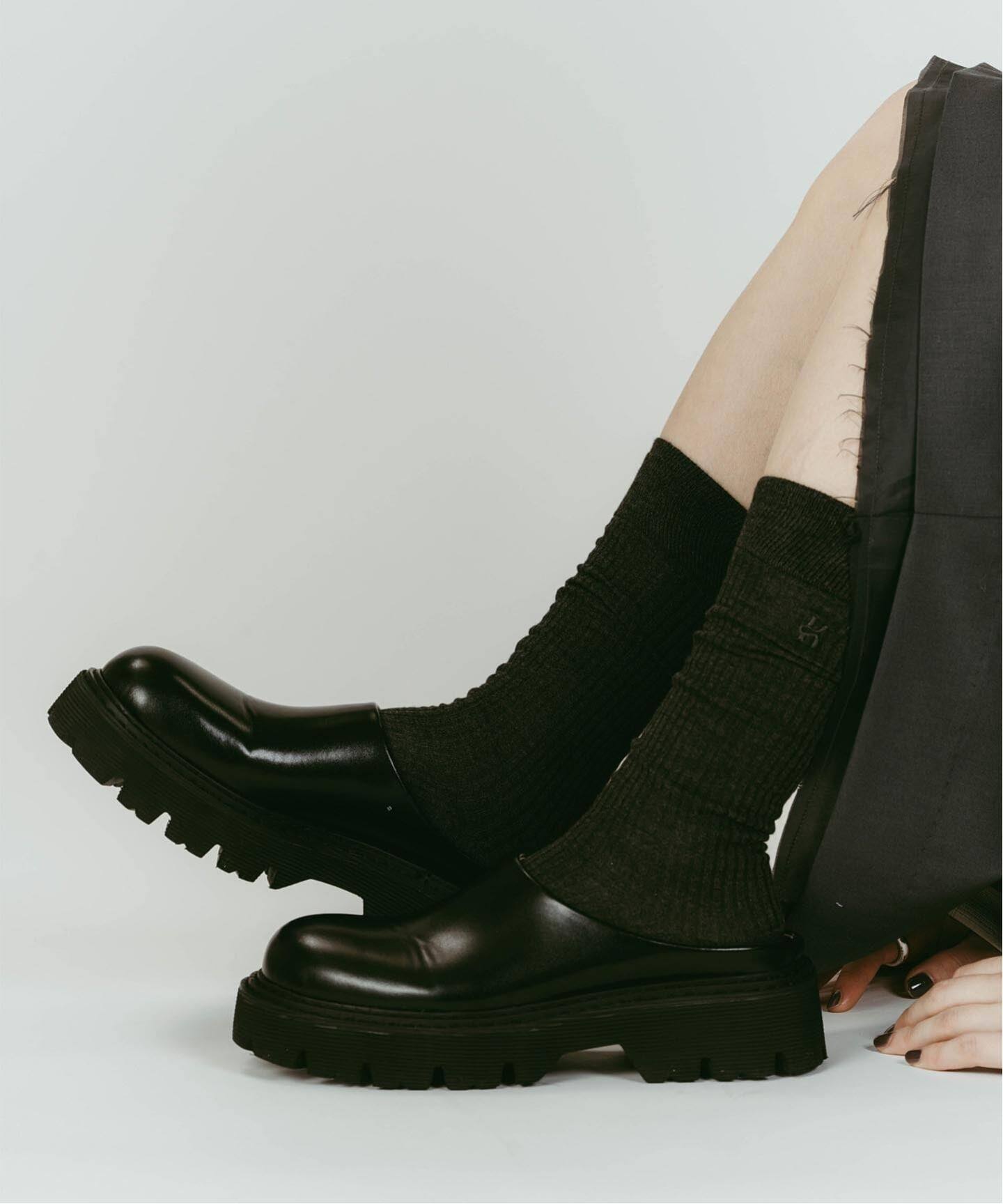Knuth Marf / クヌースマーフ round toe sabot sandals（レザー