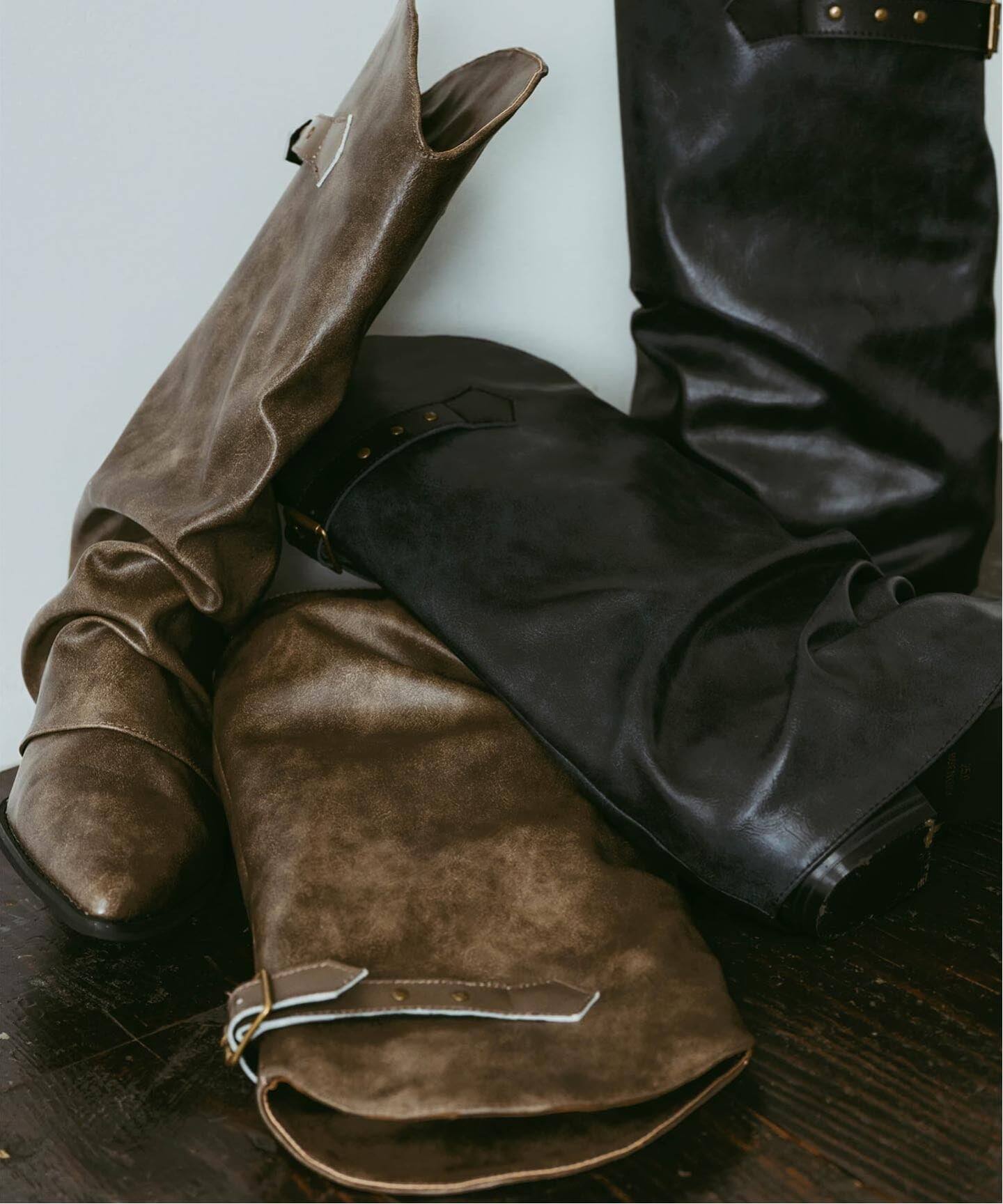 Knuth Marf / クヌースマーフ western belted boots（ロングブーツ