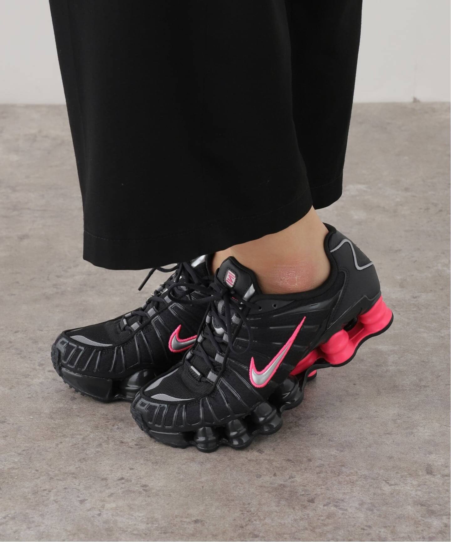 NIKE / ナイキ W SHOX TL OFF NOIR/METALLIC SILVER-HYPER PINK