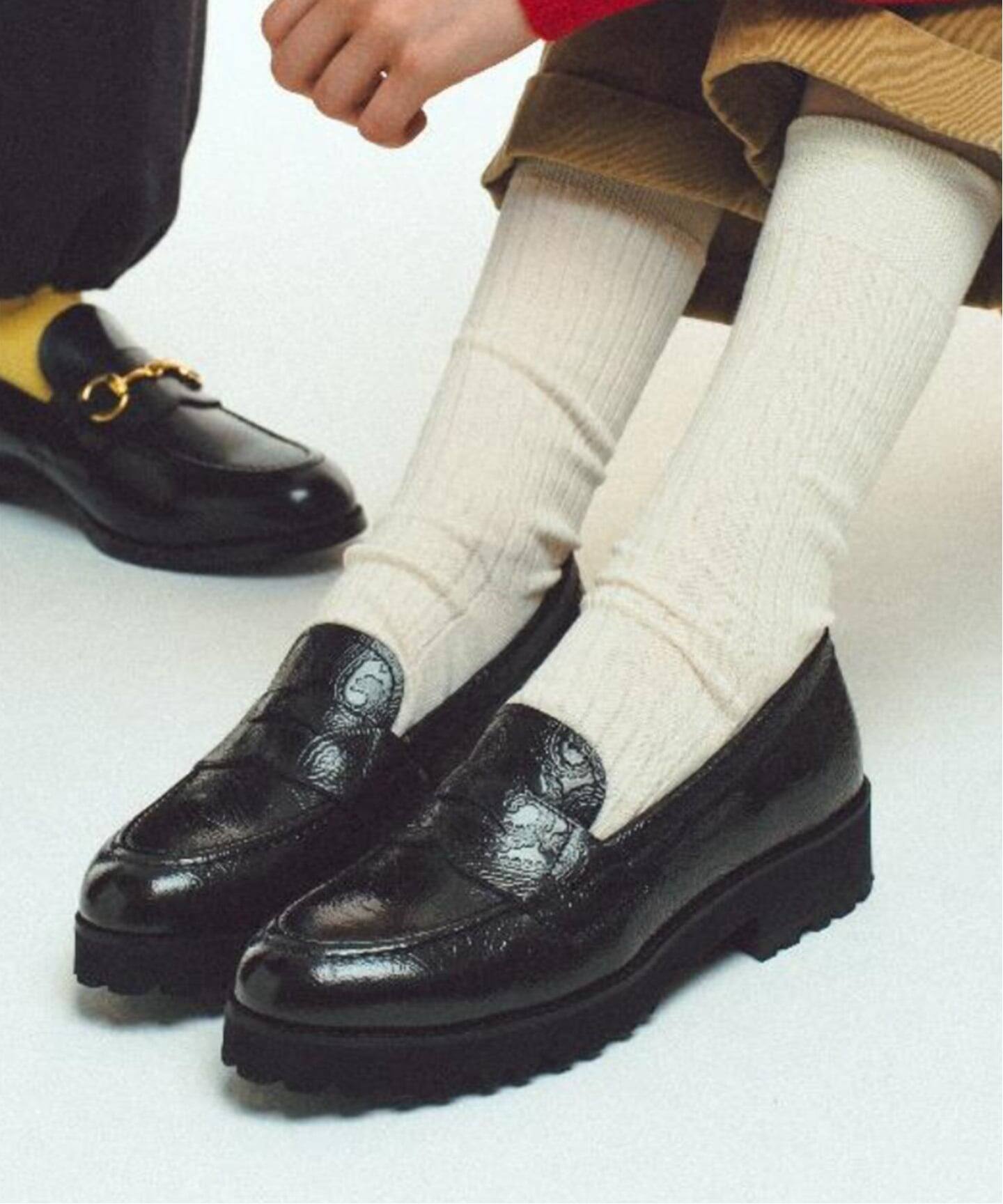 ≪追加≫KENFORD/ケンフォード TANK SOLE EMBOSSED LOAFERS 