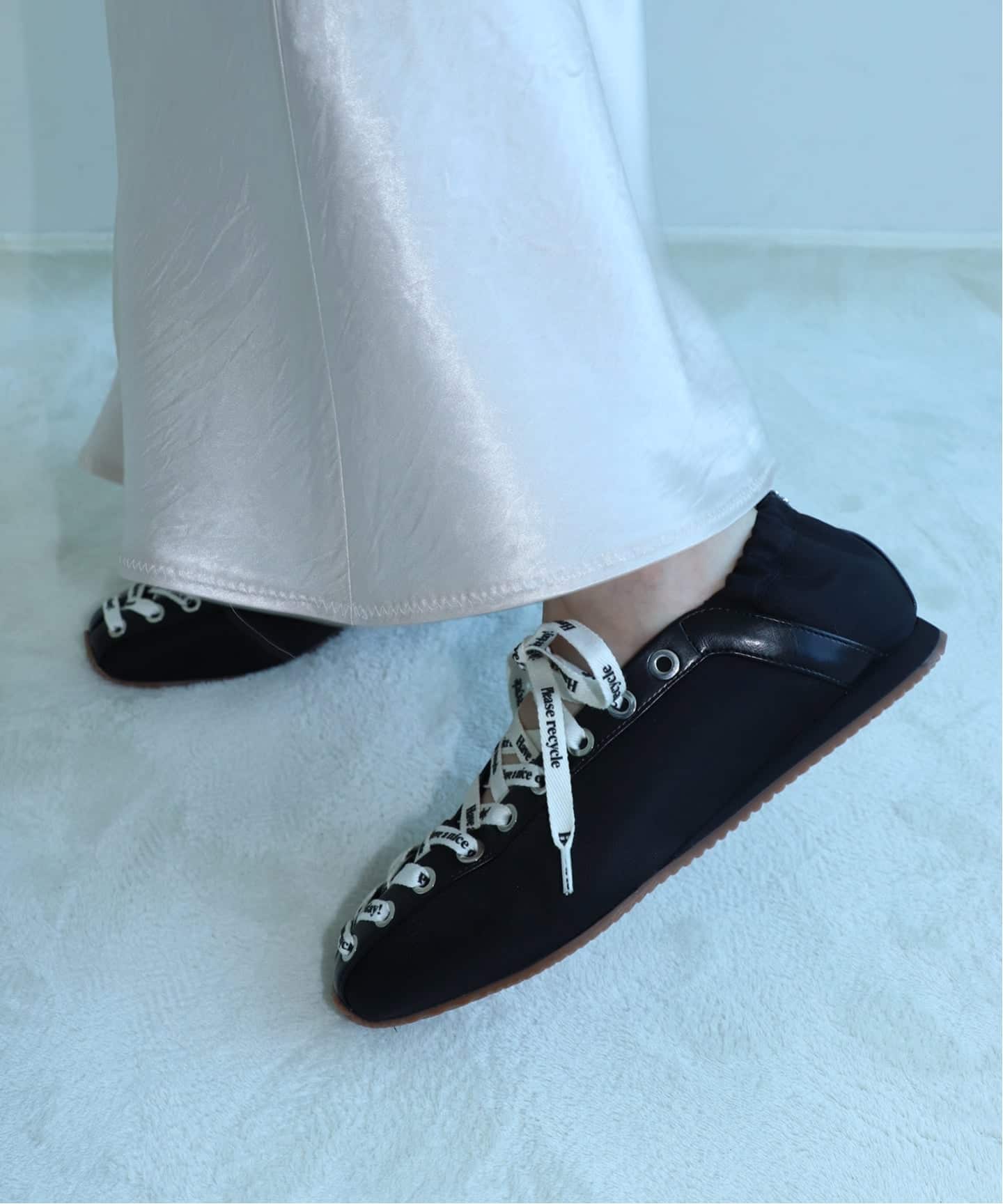 GANNI/ガニー】Lace Up Sporty Ballerina Nylon（スニーカー）｜EDIT