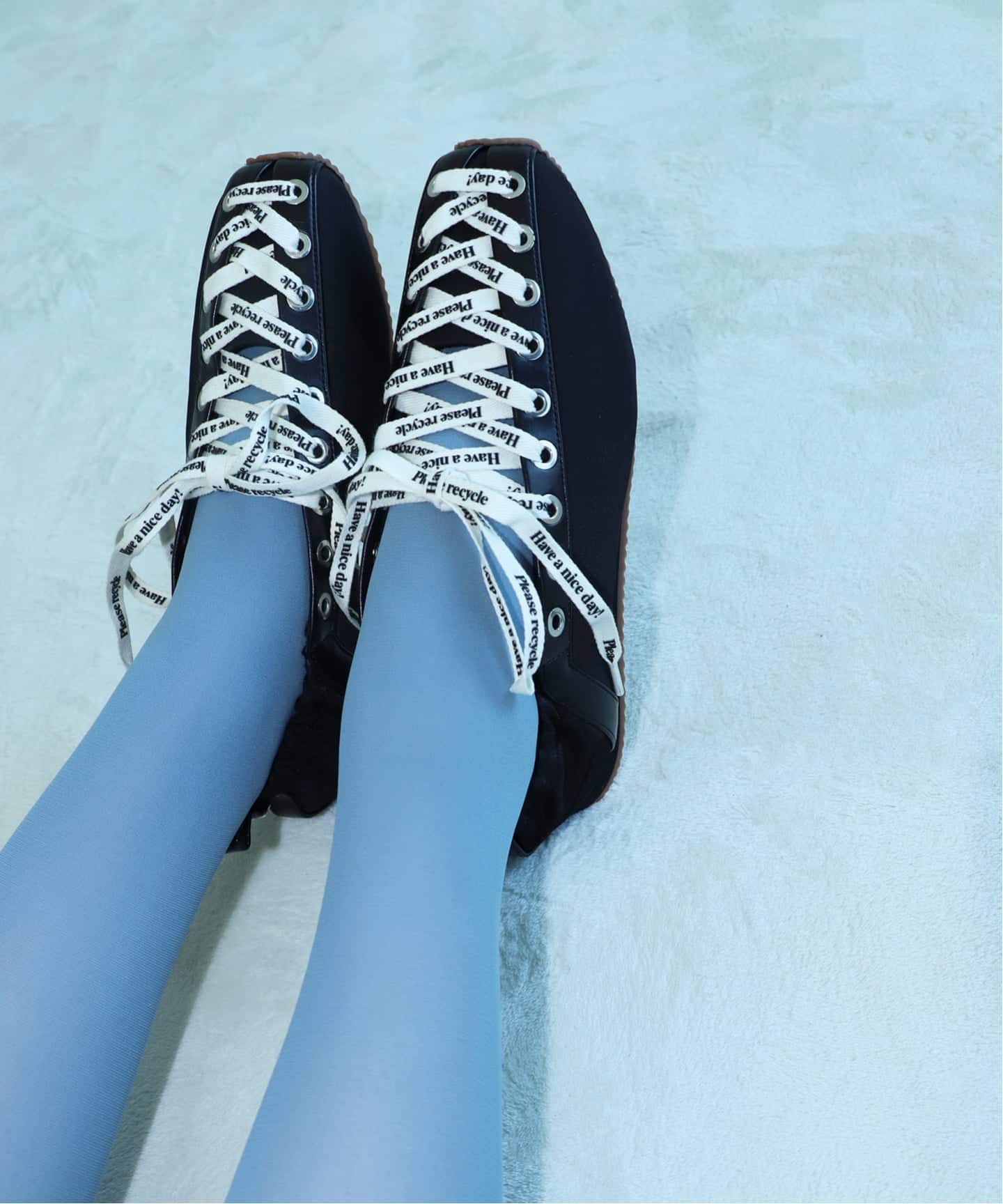 GANNI/ガニー】Lace Up Sporty Ballerina Nylon（スニーカー）｜EDIT