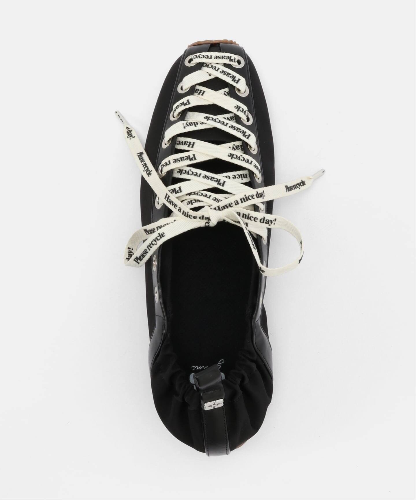 GANNI/ガニー】Lace Up Sporty Ballerina Nylon（スニーカー）｜EDIT