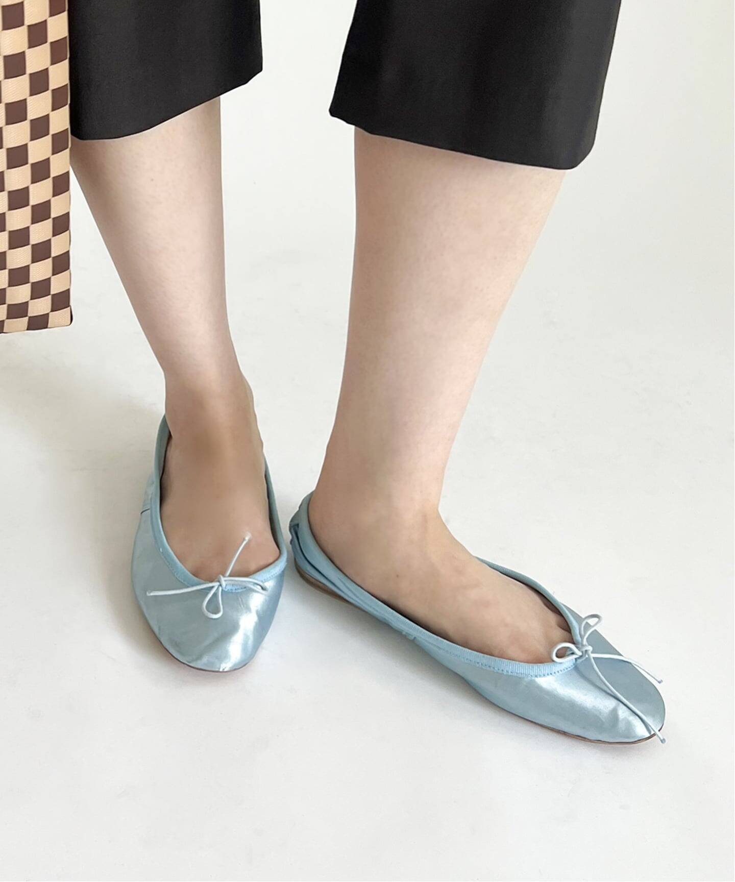 EDIT.FOR.LULU別注 porselli シルバーバレエシューズ Porselli for LULU】Ballet Shoes（バレエシューズ）｜EDIT.FOR LULU