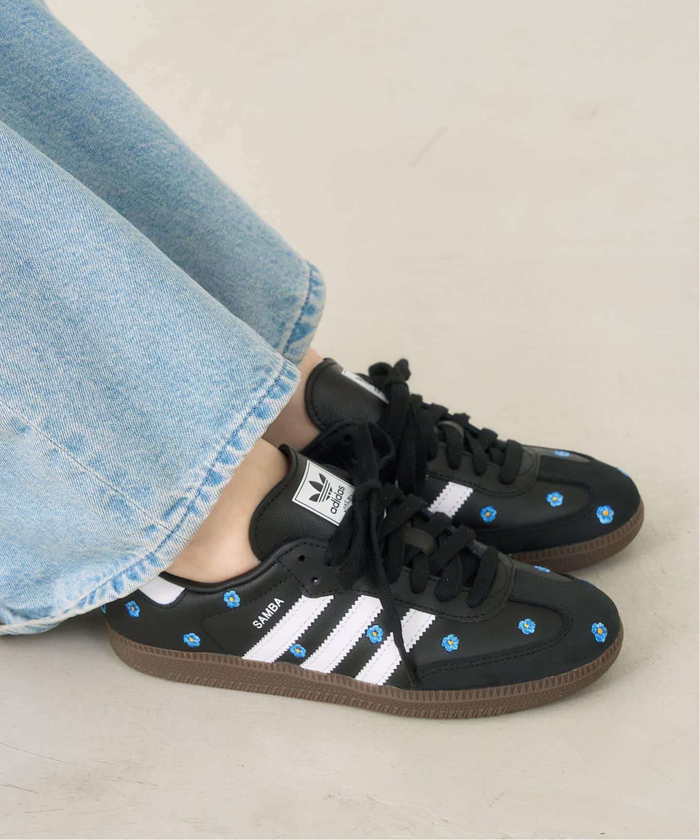 WEB限定》adidas/ アディダス SAMBA OG W FLOWER（スニーカー）｜LE