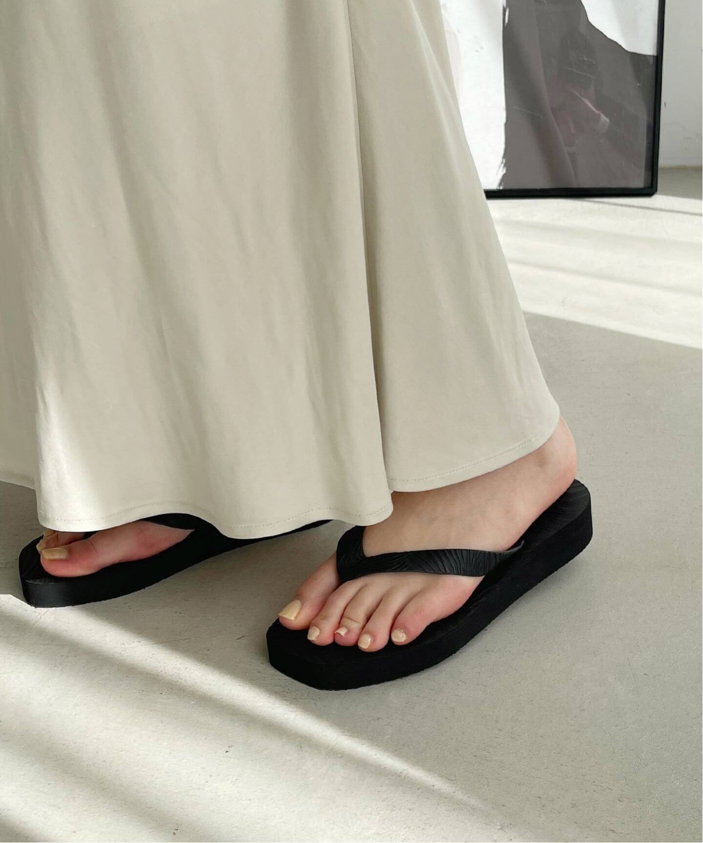 SLEEPERS ビーチサンダル 厚底 ブラック 新品 SLEEPERS/スリーパーズ Platform サンダル（サンダル）｜LE TALON（ル