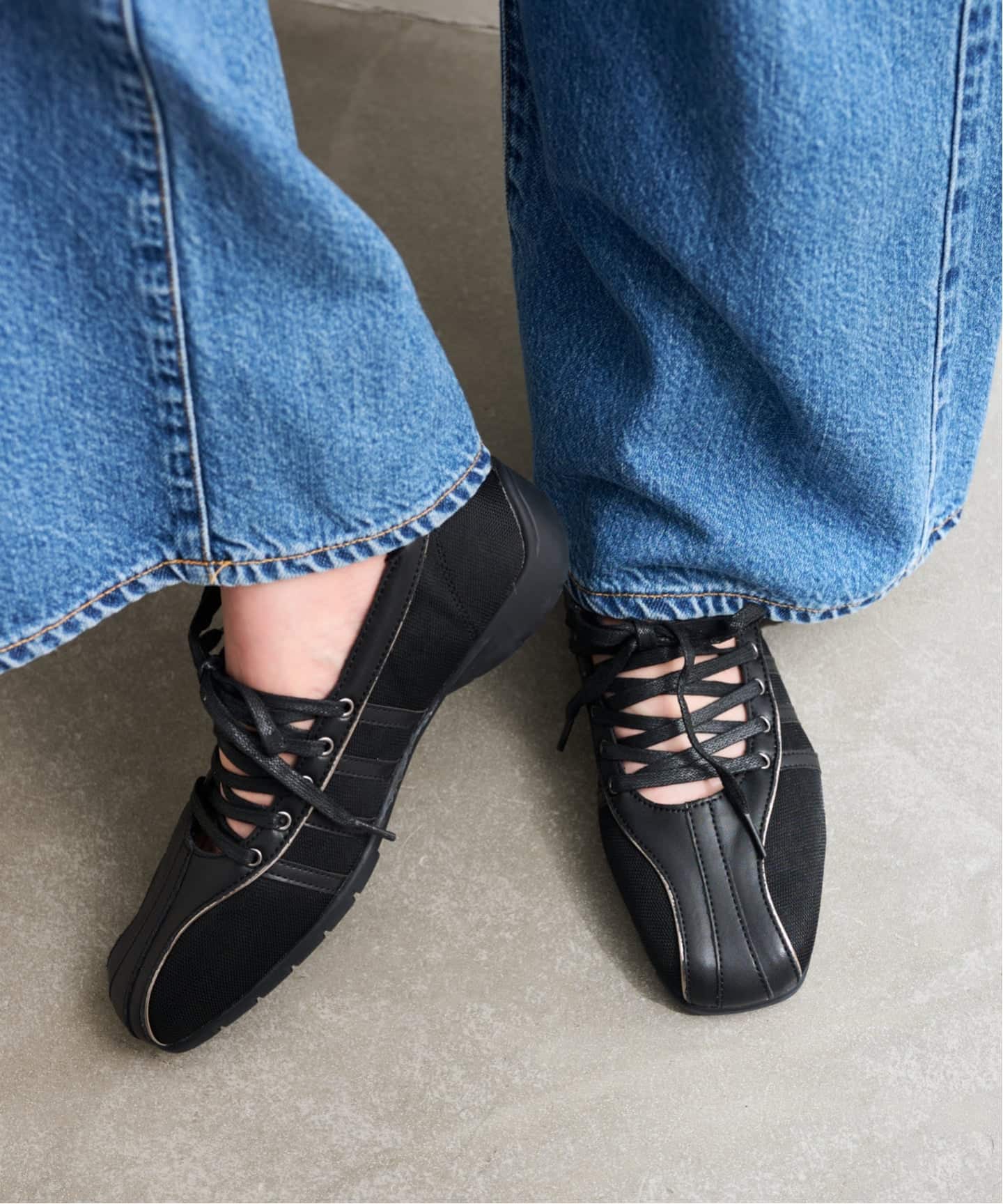 rockfish/ ロックフィッシュ BLISS LACEUP SNEAKERS（スニーカー）｜LE