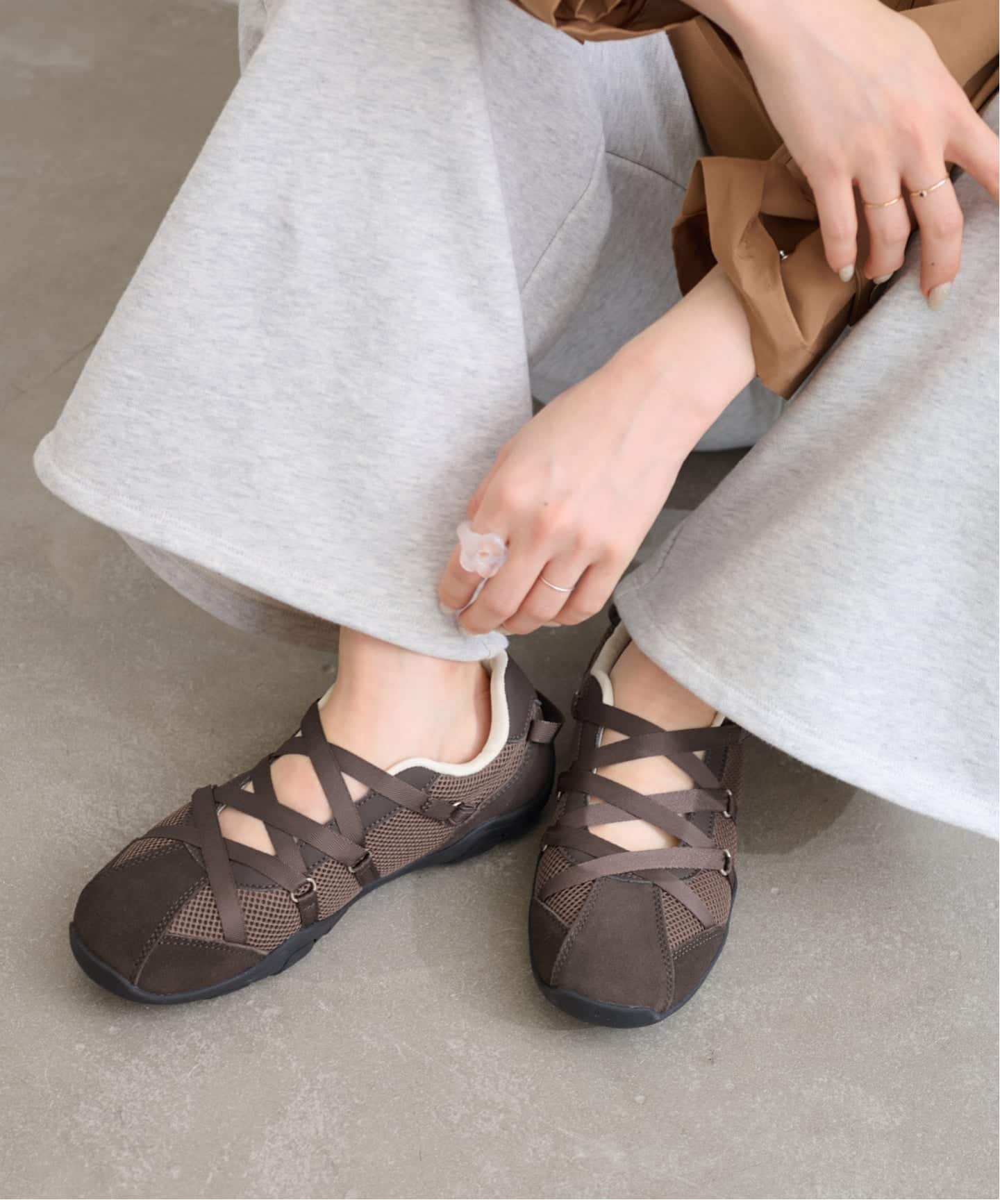 rockfish/ ロックフィッシュ ZANE X STRAP SNEAKERS（スニーカー）｜LE