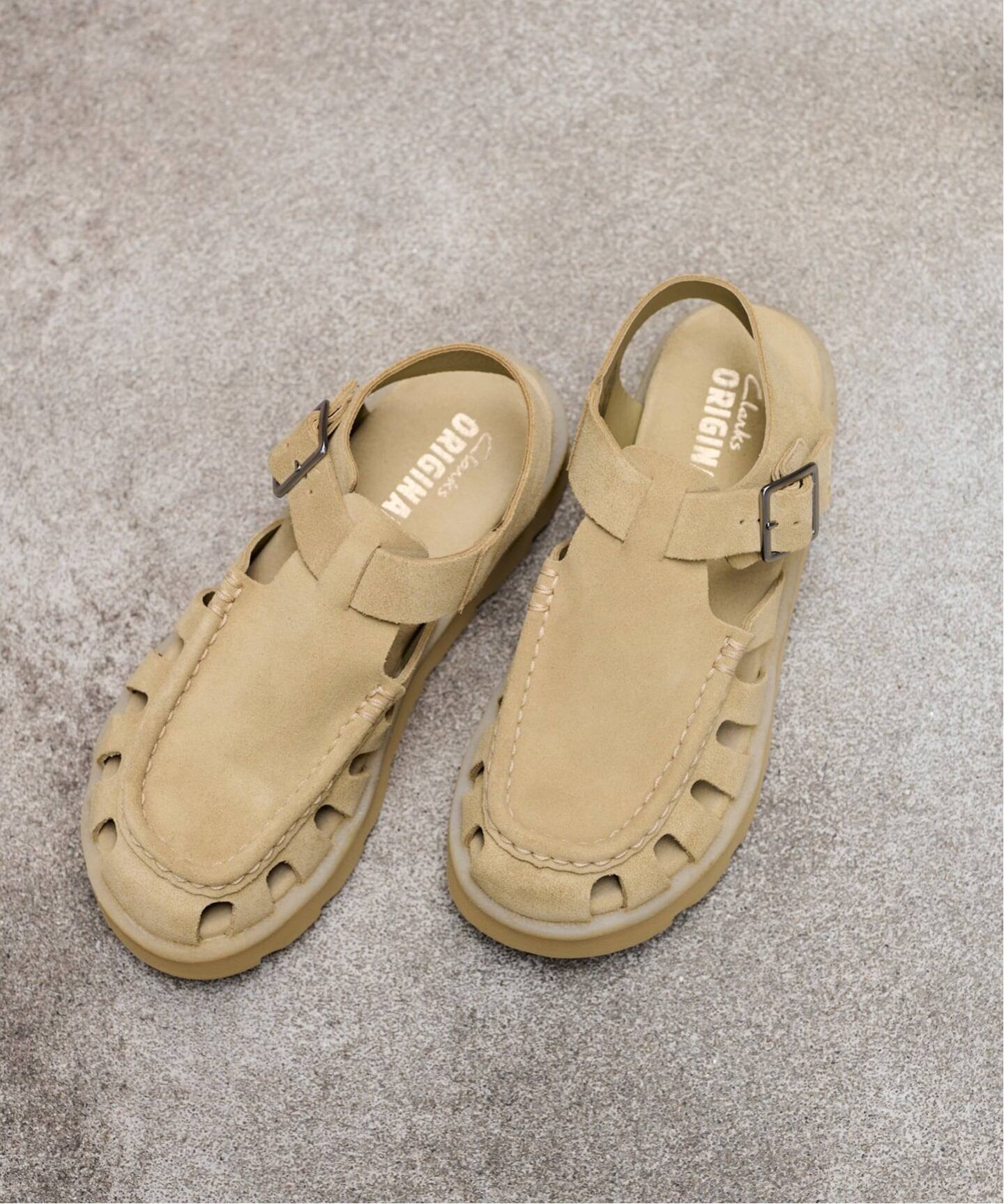 CLARKS/ クラークス meare buckle Gurkhaサンダル（サンダル）｜LE