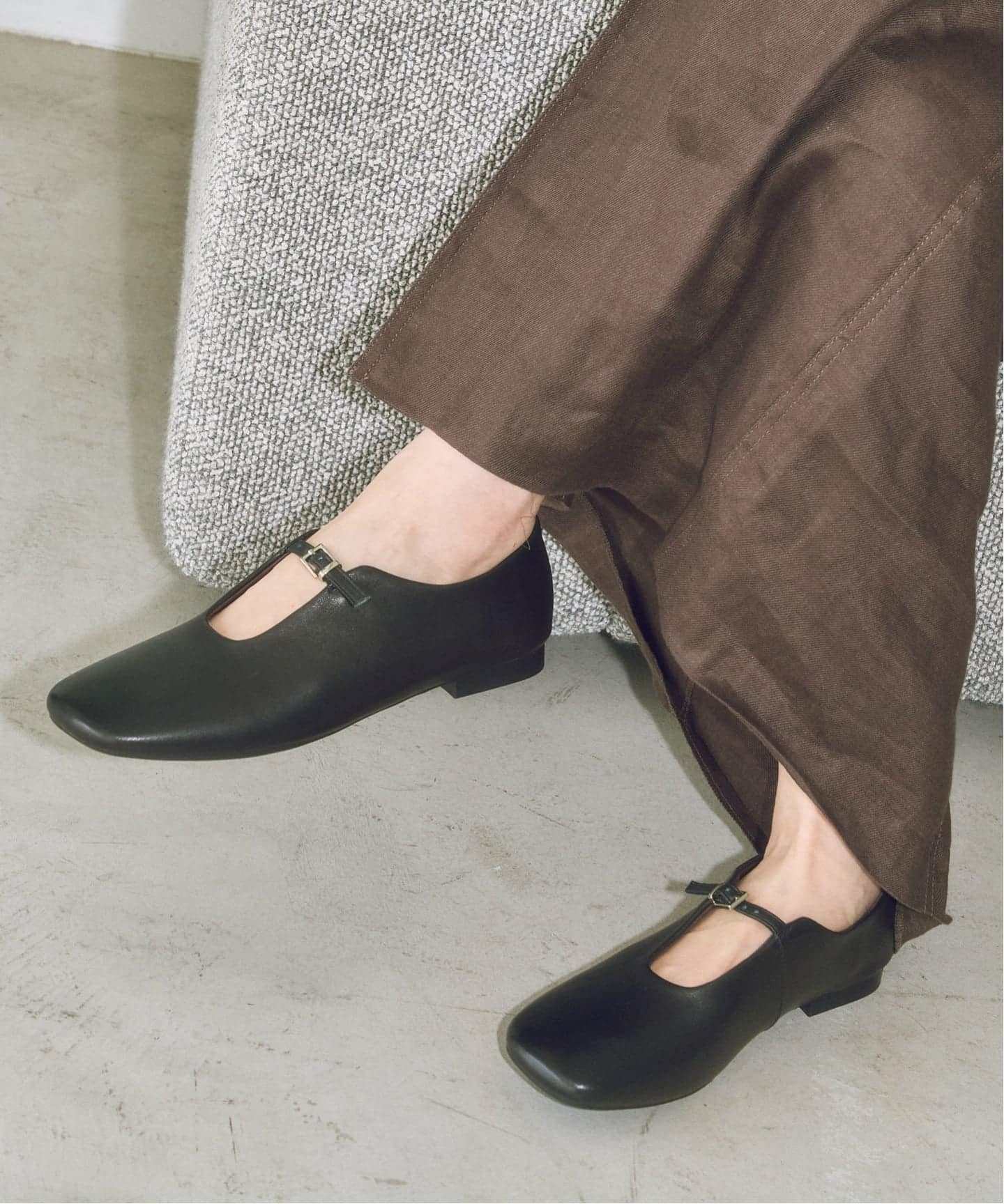 WEB+一部店舗限定》REMME/レメ MINIBELT FLAT（フラットシューズ）｜LE