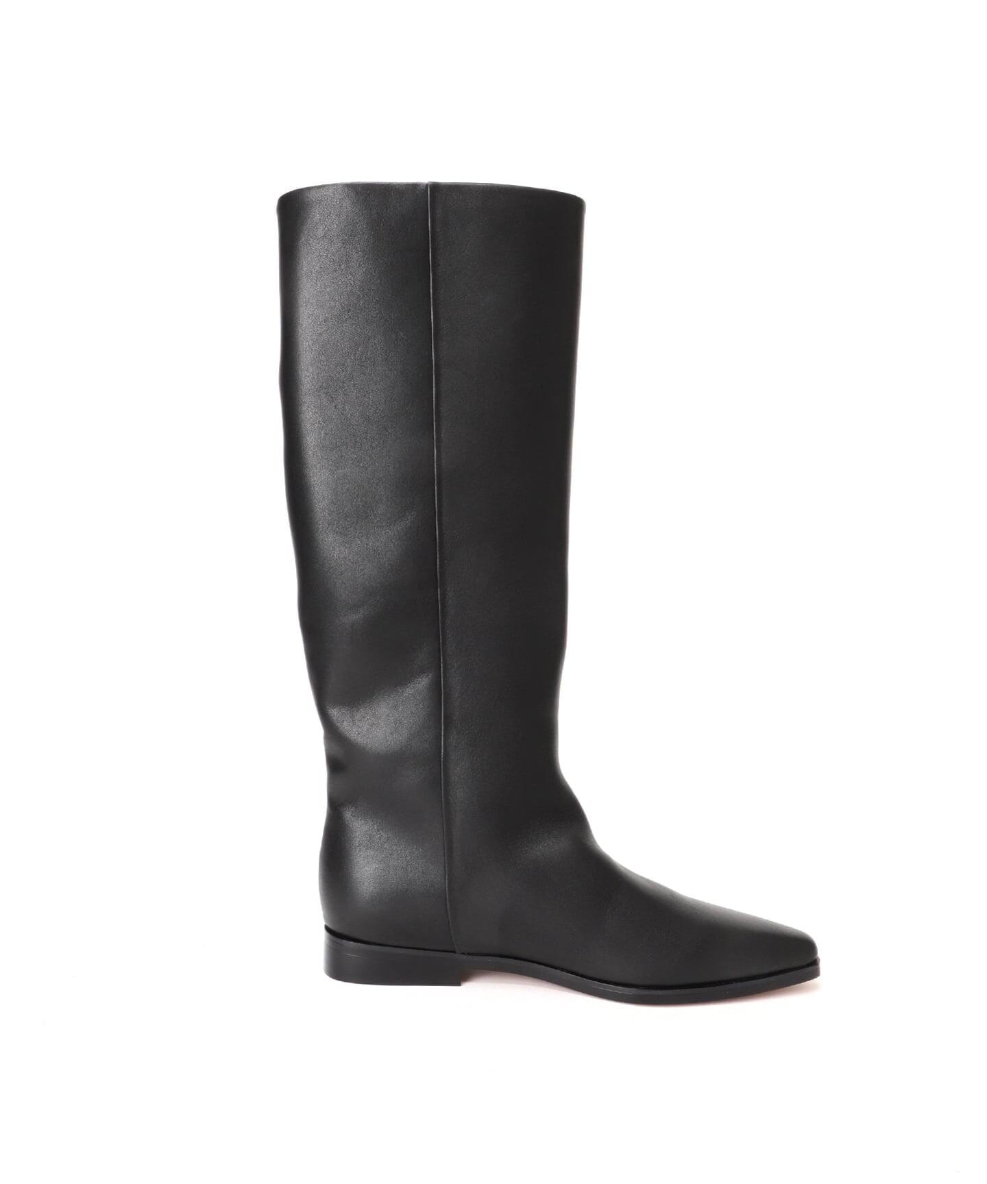 WEB+一部店舗限定》REMME/レメ 別注 LEATHER STRAIGHT ロングブーツ
