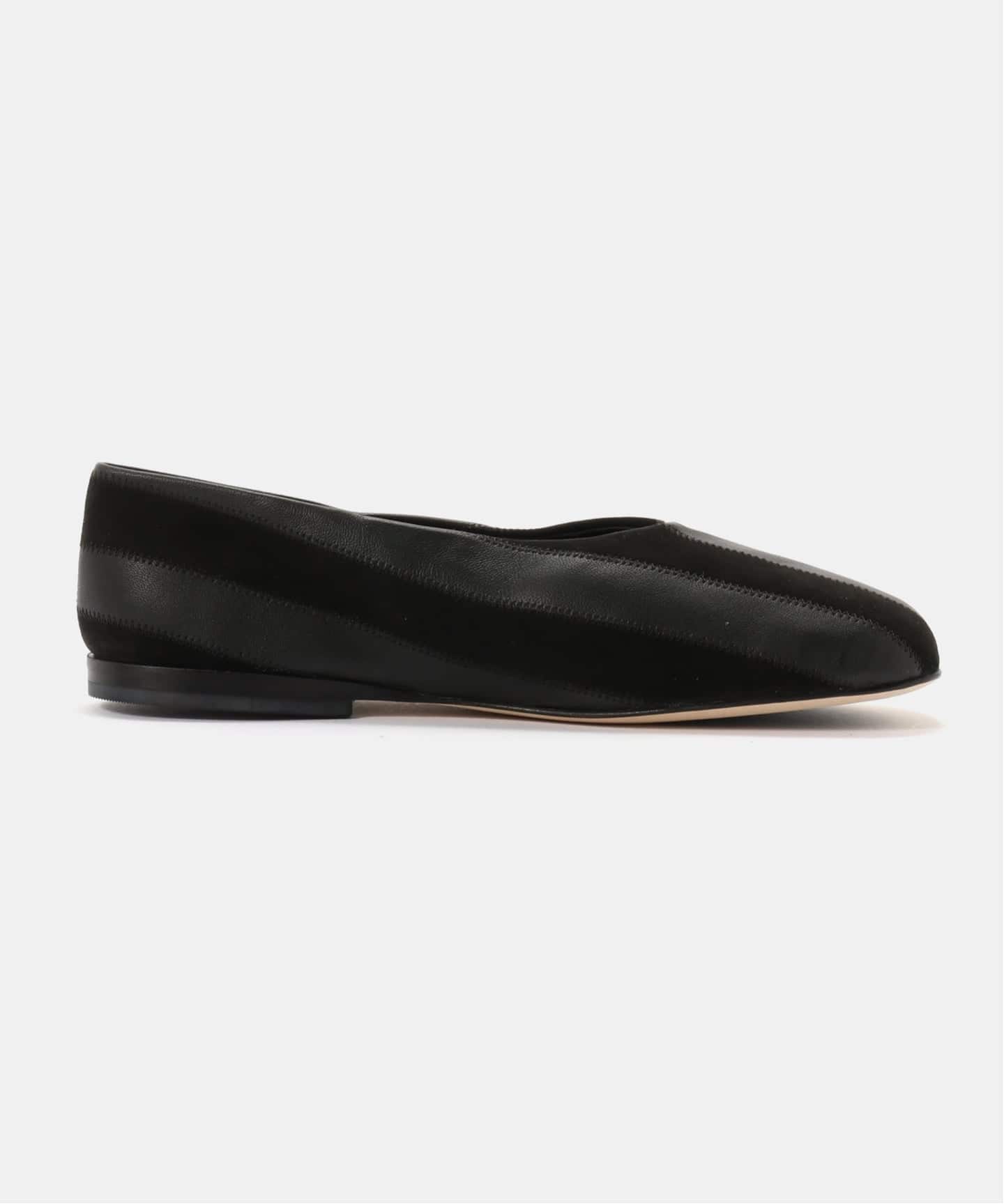 JVAM/ジェイヴィエーエム LENNOX STRIPE FLAT（フラットシューズ）｜LE