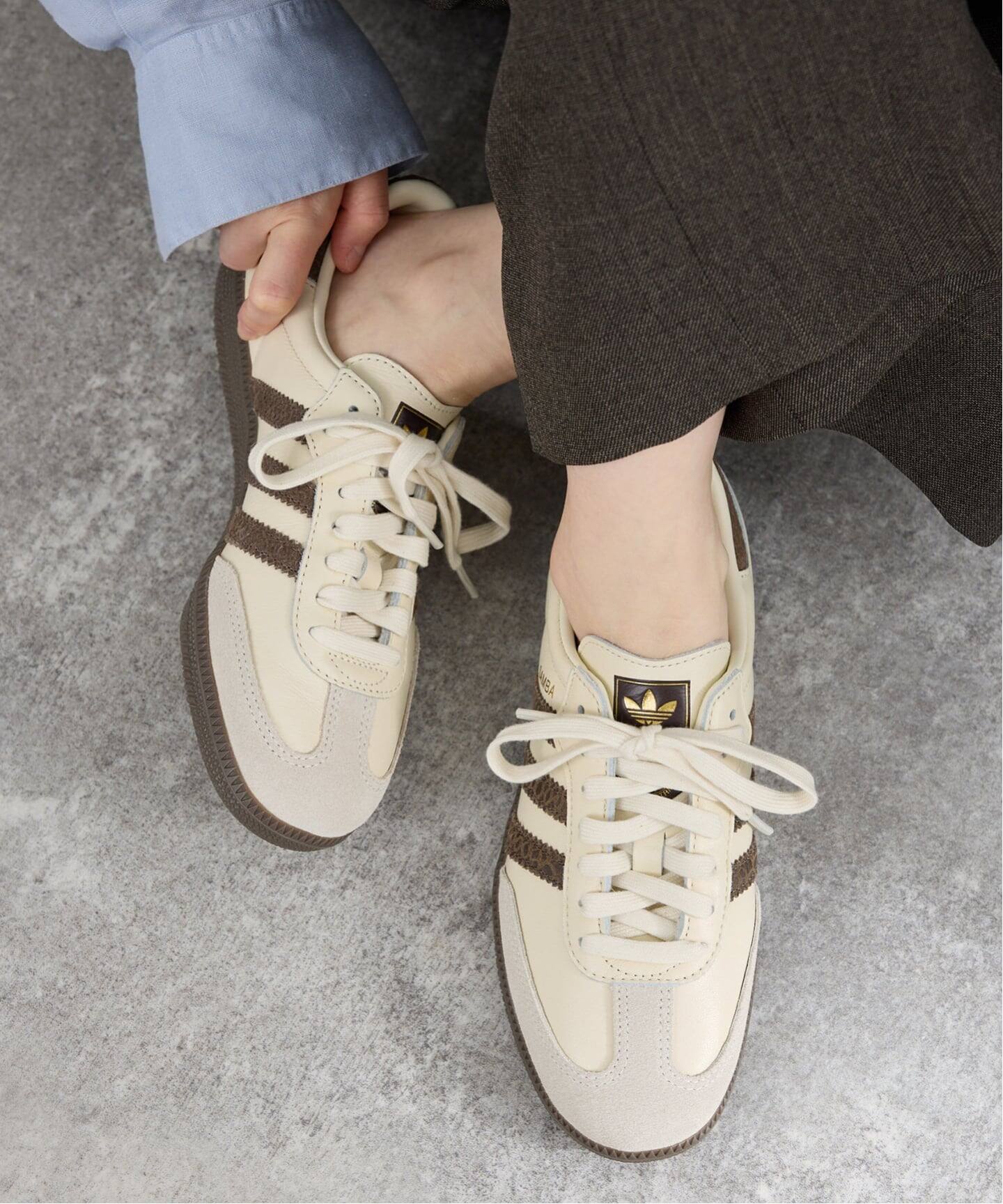 adidas☆SAMBA OG☆22.5☆イエナ ☆タグ付き adidas originals/アディダス オリジナルス SAMBA OG W スニーカー