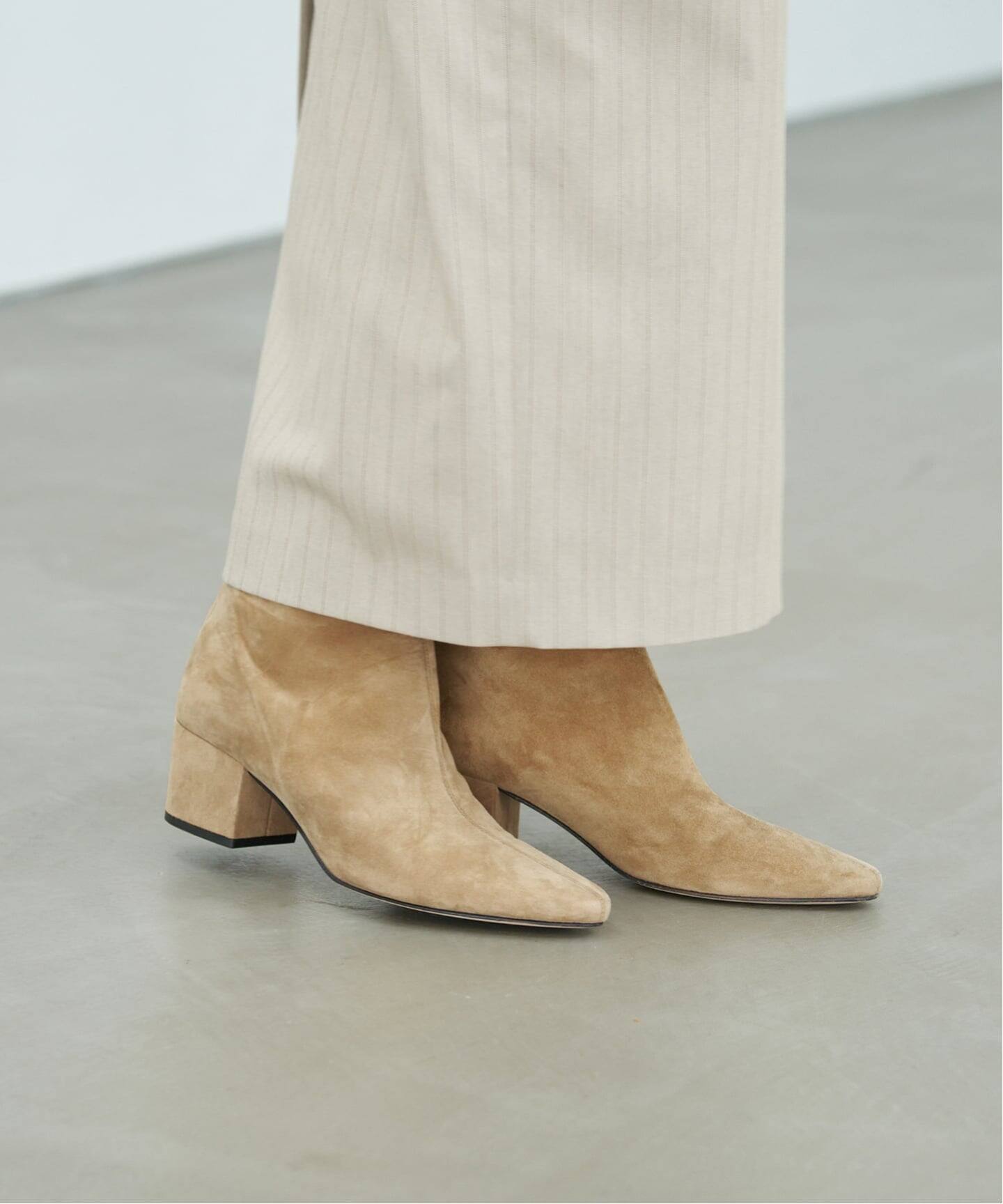 ★大幅値下げ★1er Arrondissement ベスト　ベージュ　36 JVAM/ジェイヴィエーエム SHORT BOOTS ブーツ 40734（ブーティ