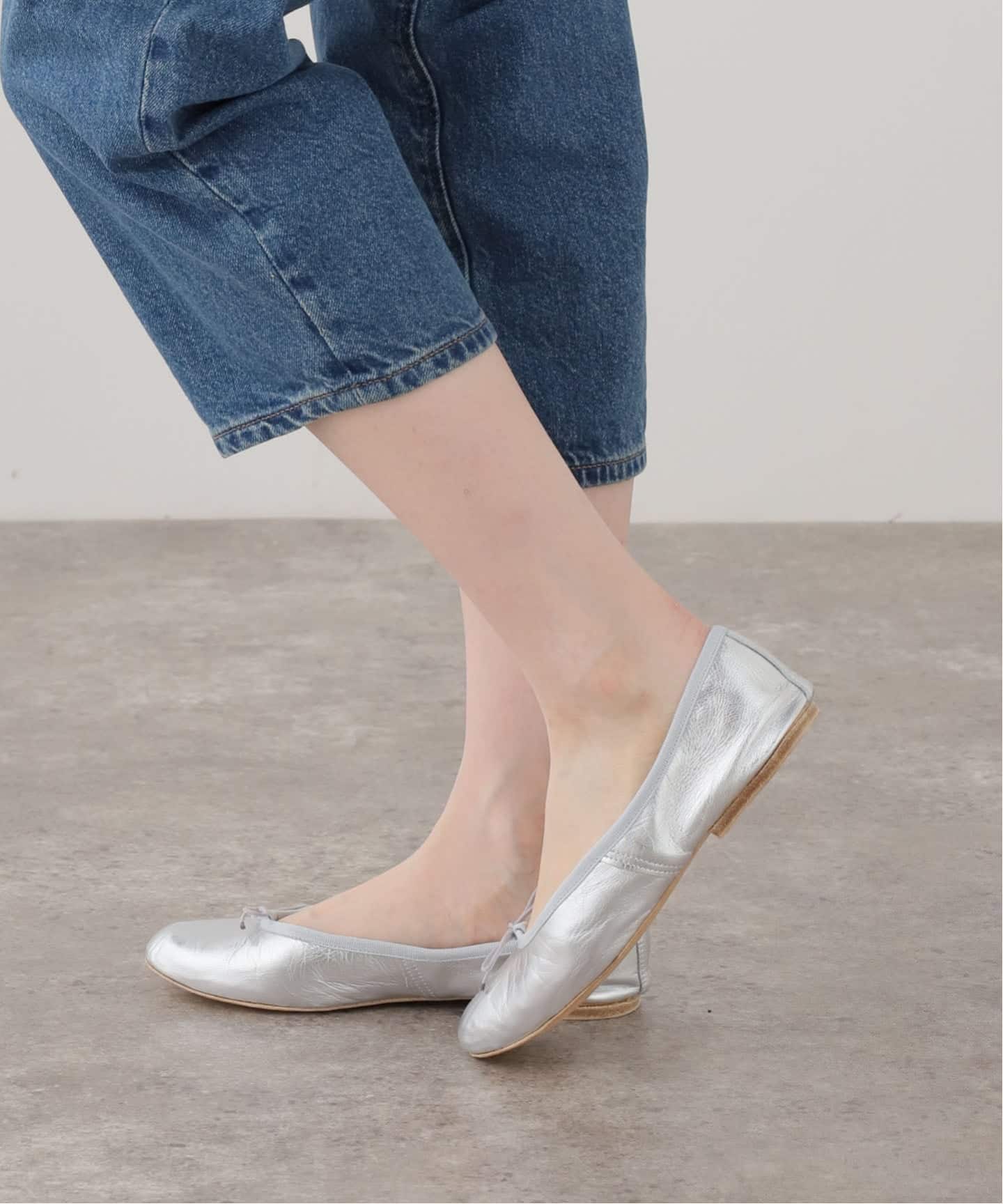 IENA PORSELLI /ポルセリ LEATHER バレエシューズ PORSELLI/ポルセリ SOLID BALLET バレエシューズ（バレエシューズ