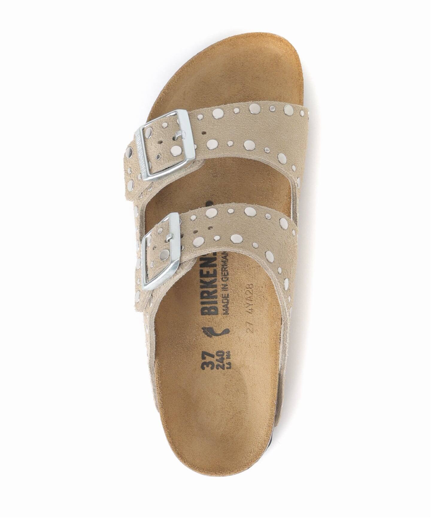 BIRKENSTOCK ARIZONA サンダル ベージュ 37 240cm BIRKENSTOCK/ビルケンシュトック ARIZONA RIVET サンダル 1029390