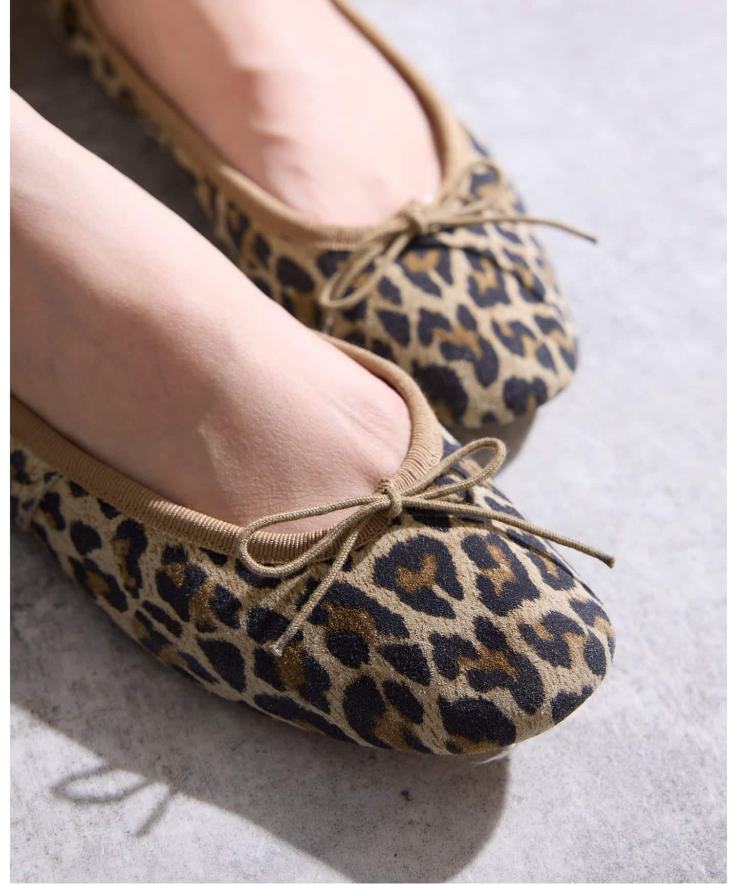 PORSELLI/ポルセリ LEOPARD BALLET バレエシューズ（バレエシューズ