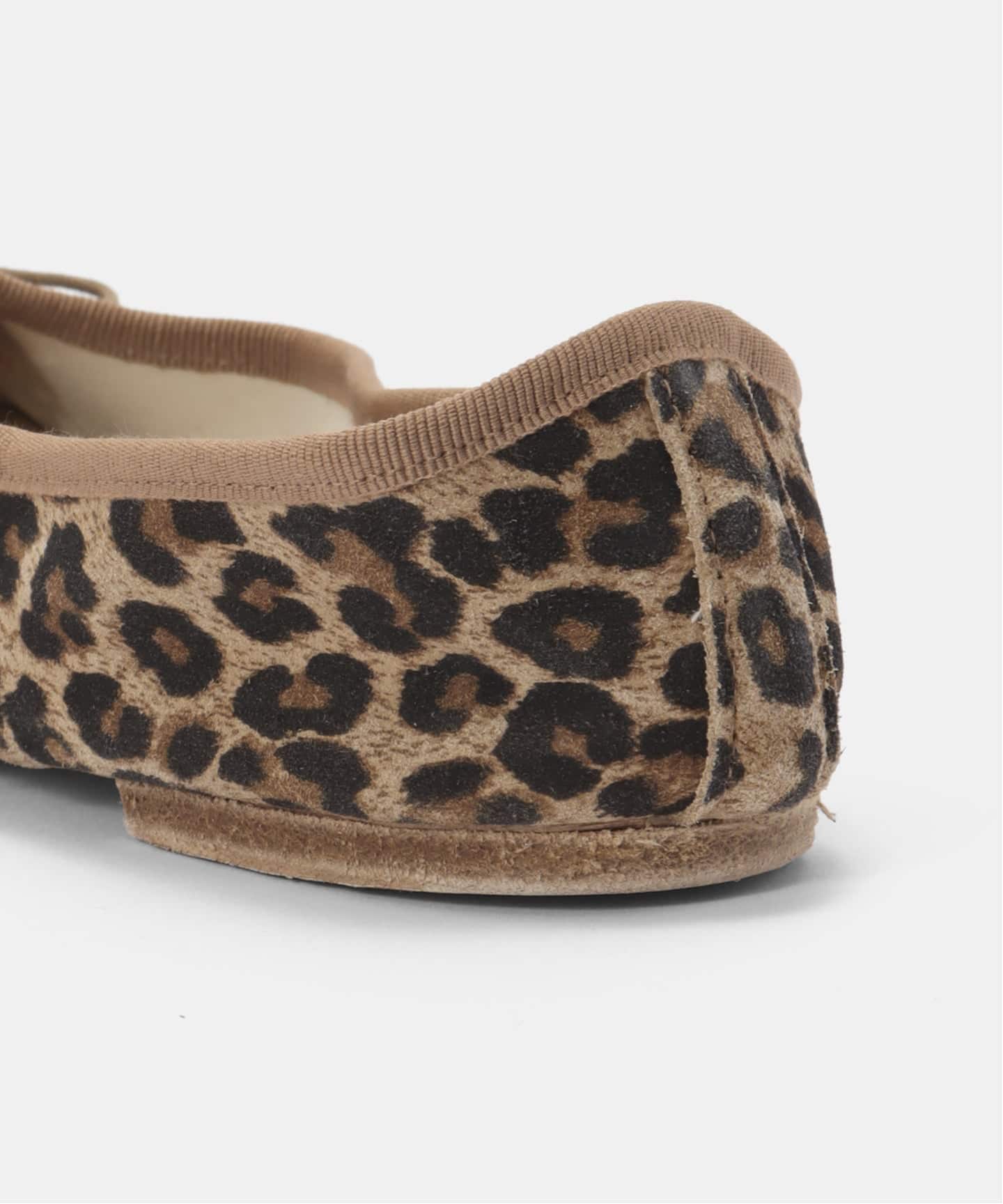 たま 新品 porselli ポルセリ レオパード 豹柄 ひょう 39 E.PORSELLI PORSELLI ポルセリ バレエシューズ BALLERINE CAMOSCIO