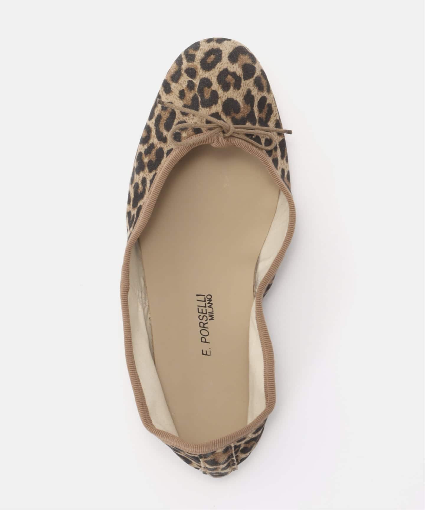 PORSELLI/ポルセリ LEOPARD BALLET バレエシューズ（バレエシューズ