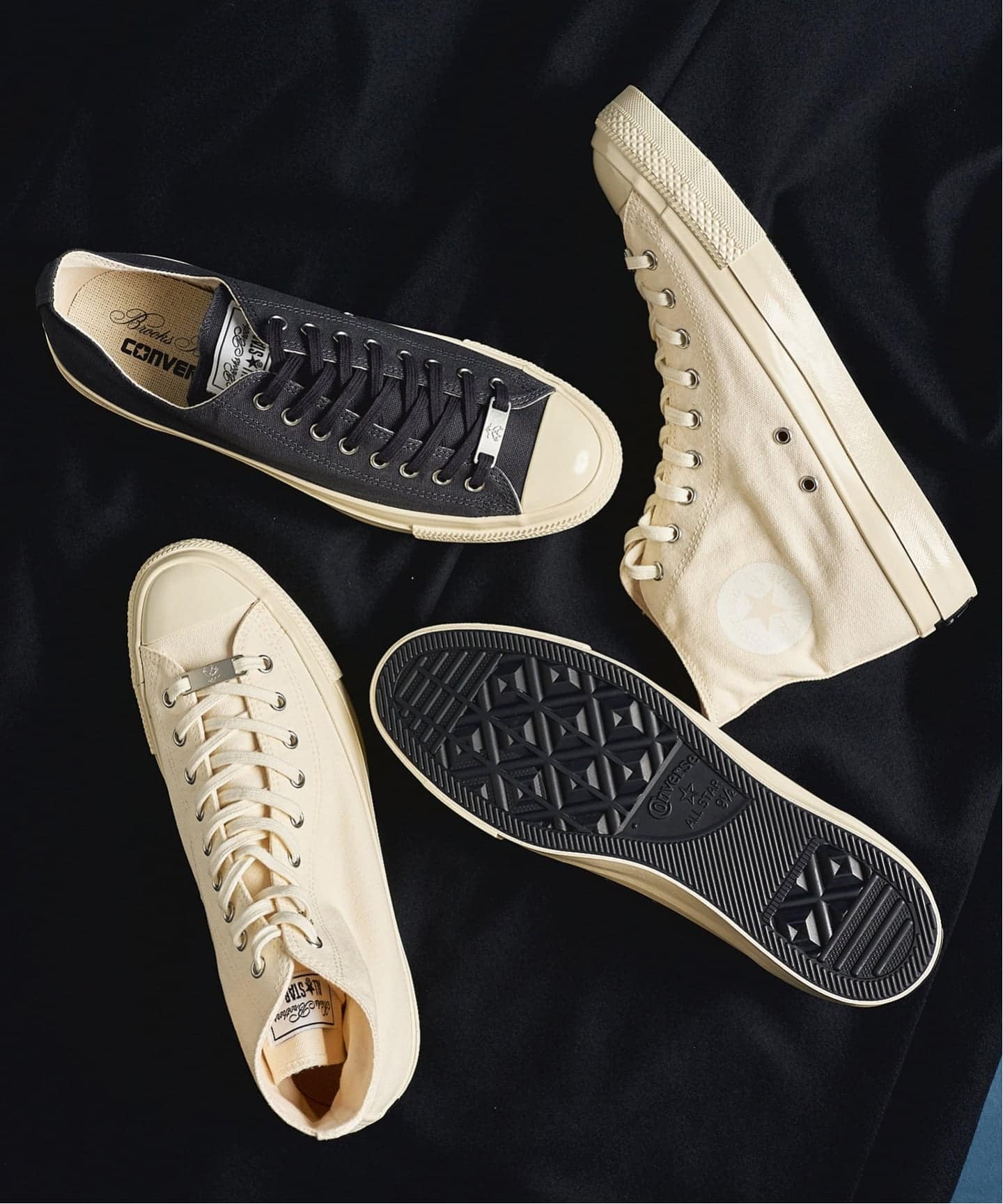 CONVERSE × IENA スニーカー 25.0 新品未使用 予約》Brooks Brothers × CONVERSE for EDIFICE / IENA 別注 ALL STAR