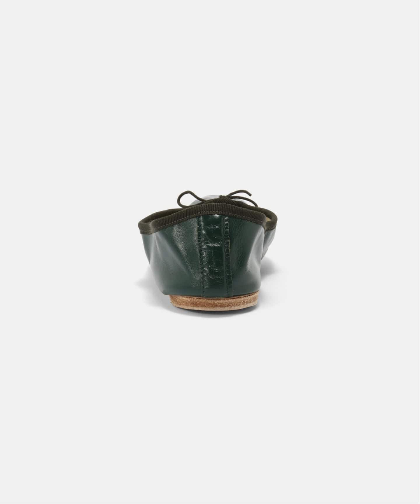 PORSELLI/ポルセリ DARK GREEN バレエシューズ（バレエシューズ