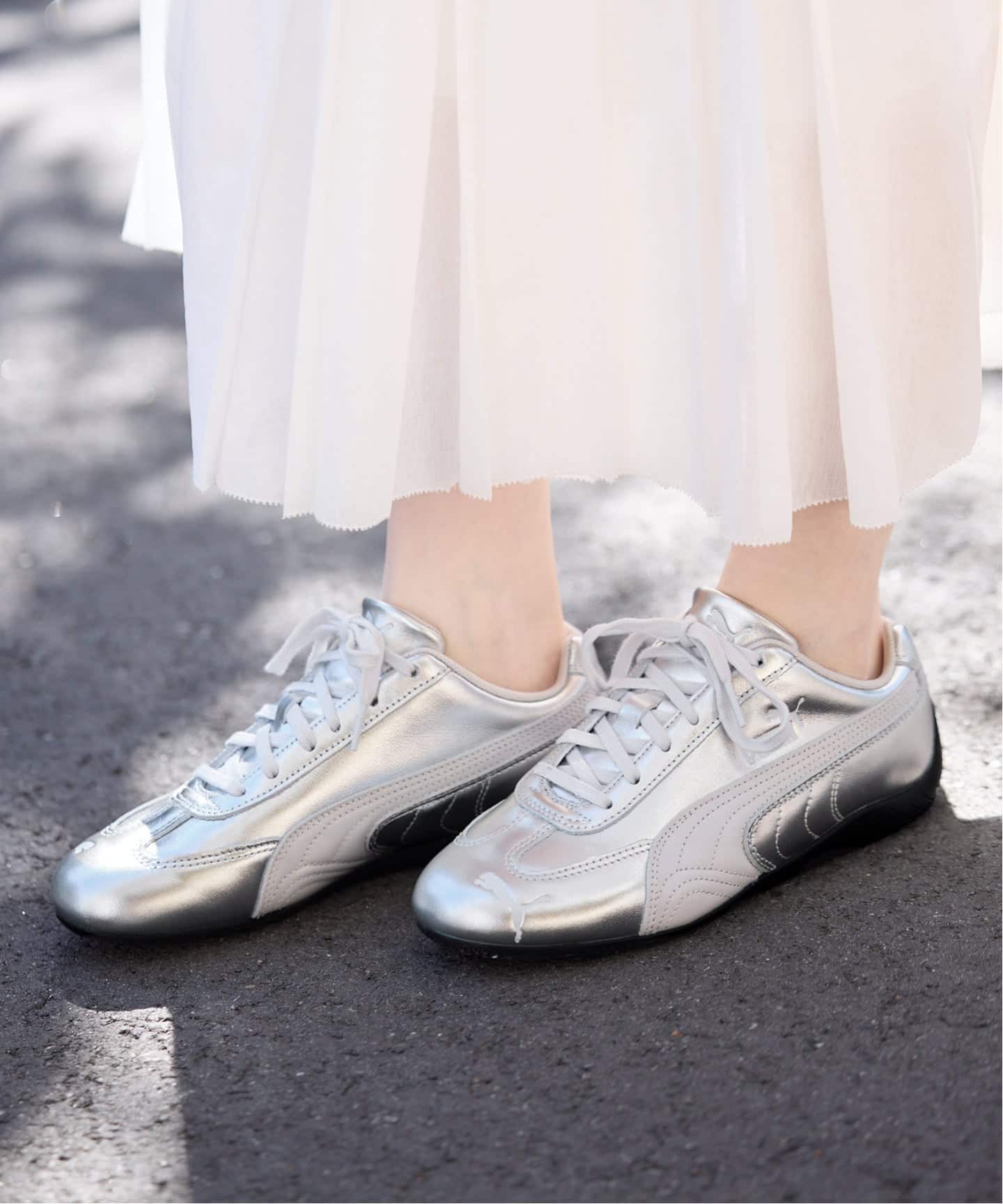 PUMA/プーマ SPEED SILVER WNS 406881（スニーカー）｜SLOBE IENA