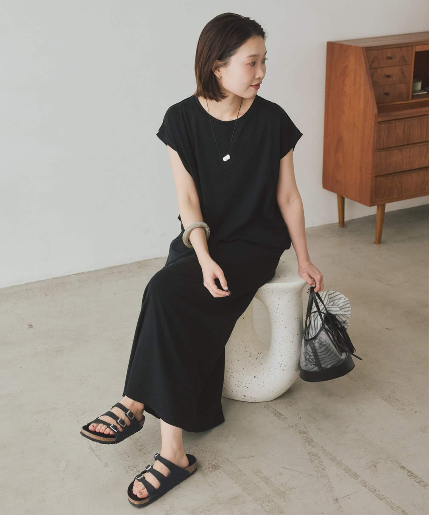 BIRKENSTOCK/ビルケンシュトック SLOBE別注 Florida FR LENB Black