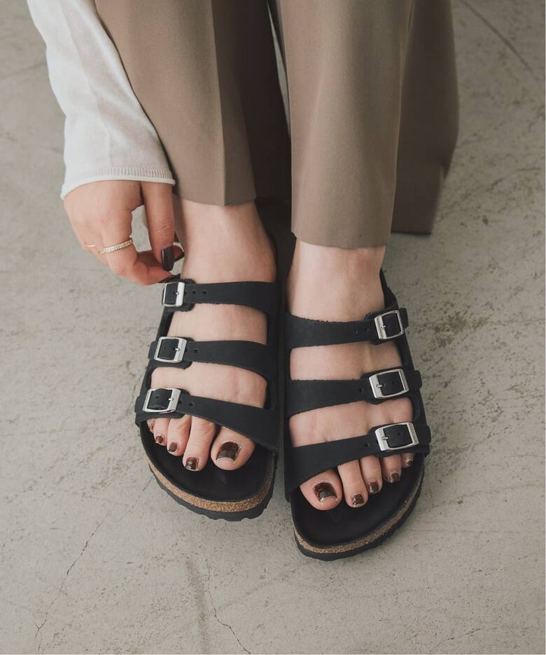BIRKENSTOCK/ビルケンシュトック SLOBE別注 Florida FR LENB Black 