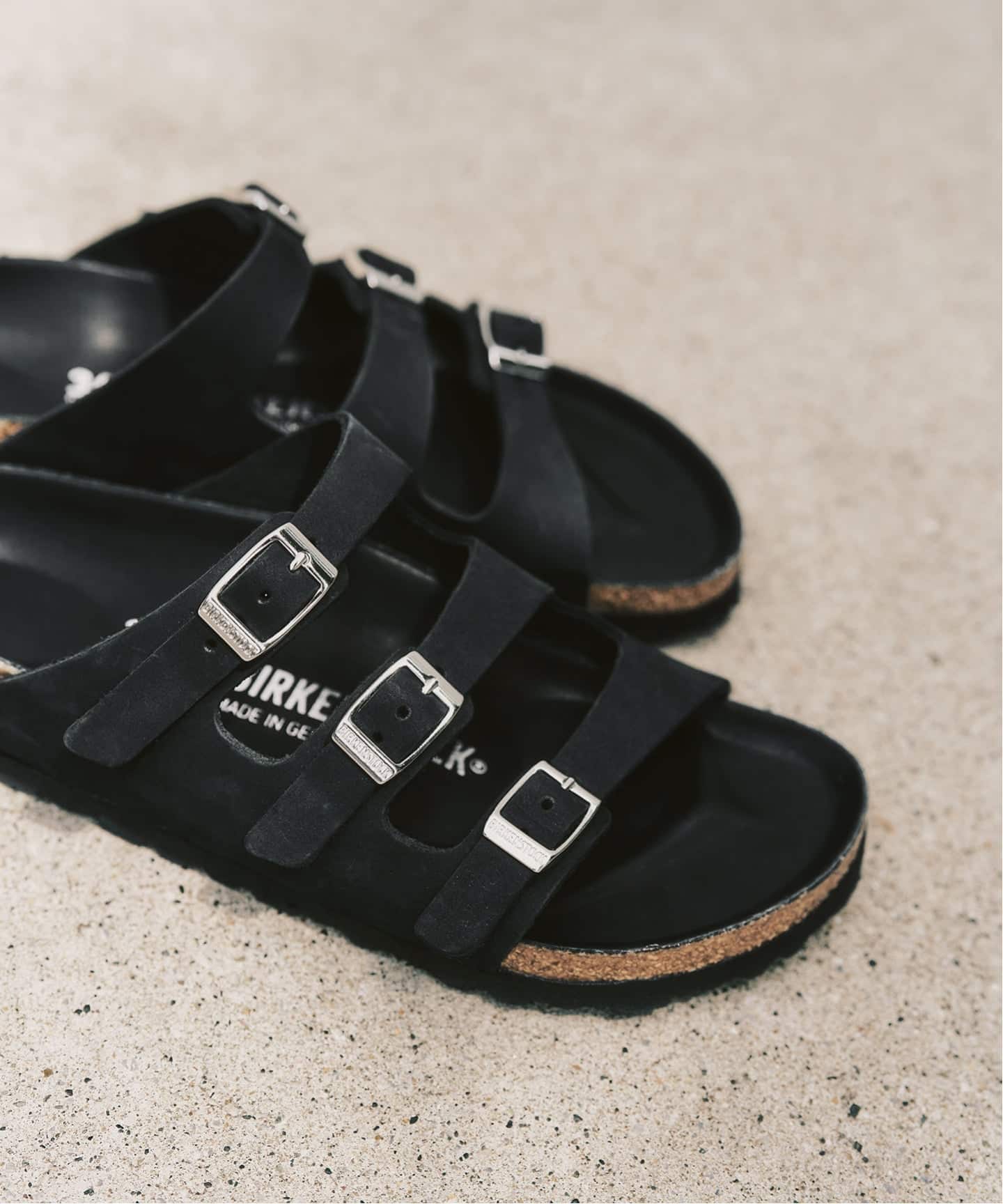 BIRKENSTOCK/ビルケンシュトック SLOBE別注 Florida FR LENB Black
