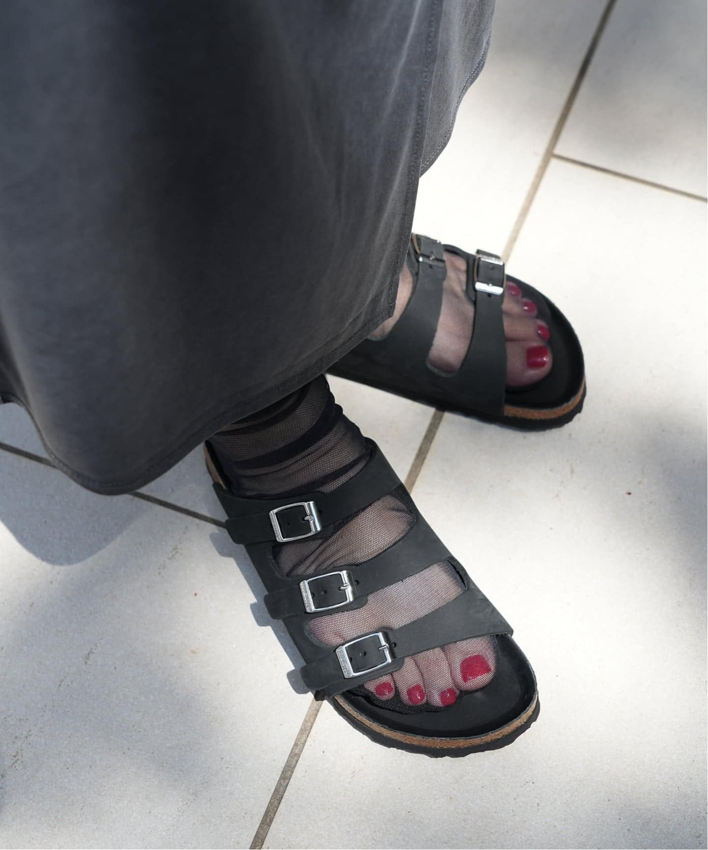 BIRKENSTOCK/ビルケンシュトック SLOBE別注 Florida FR LENB Black