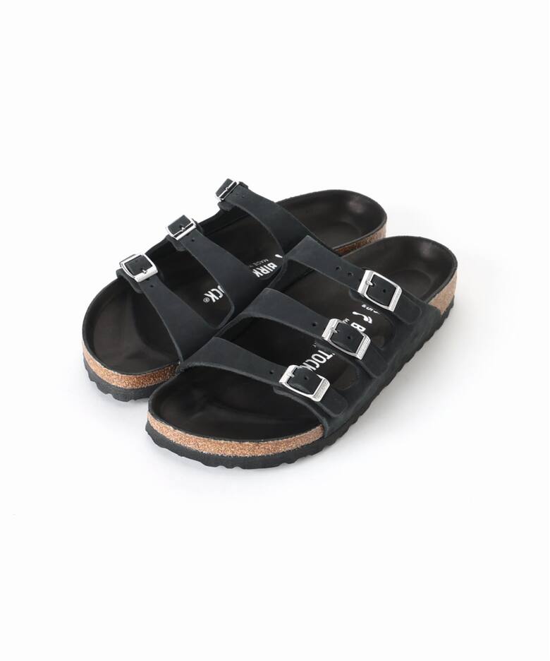 BIRKENSTOCK/ビルケンシュトック SLOBE別注 Florida FR LENB Black 