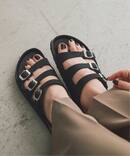 BIRKENSTOCK/ビルケンシュトック SLOBE別注 Florida FR LENB Black 1032569