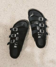 BIRKENSTOCK/ビルケンシュトック SLOBE別注 Florida FR LENB Black 