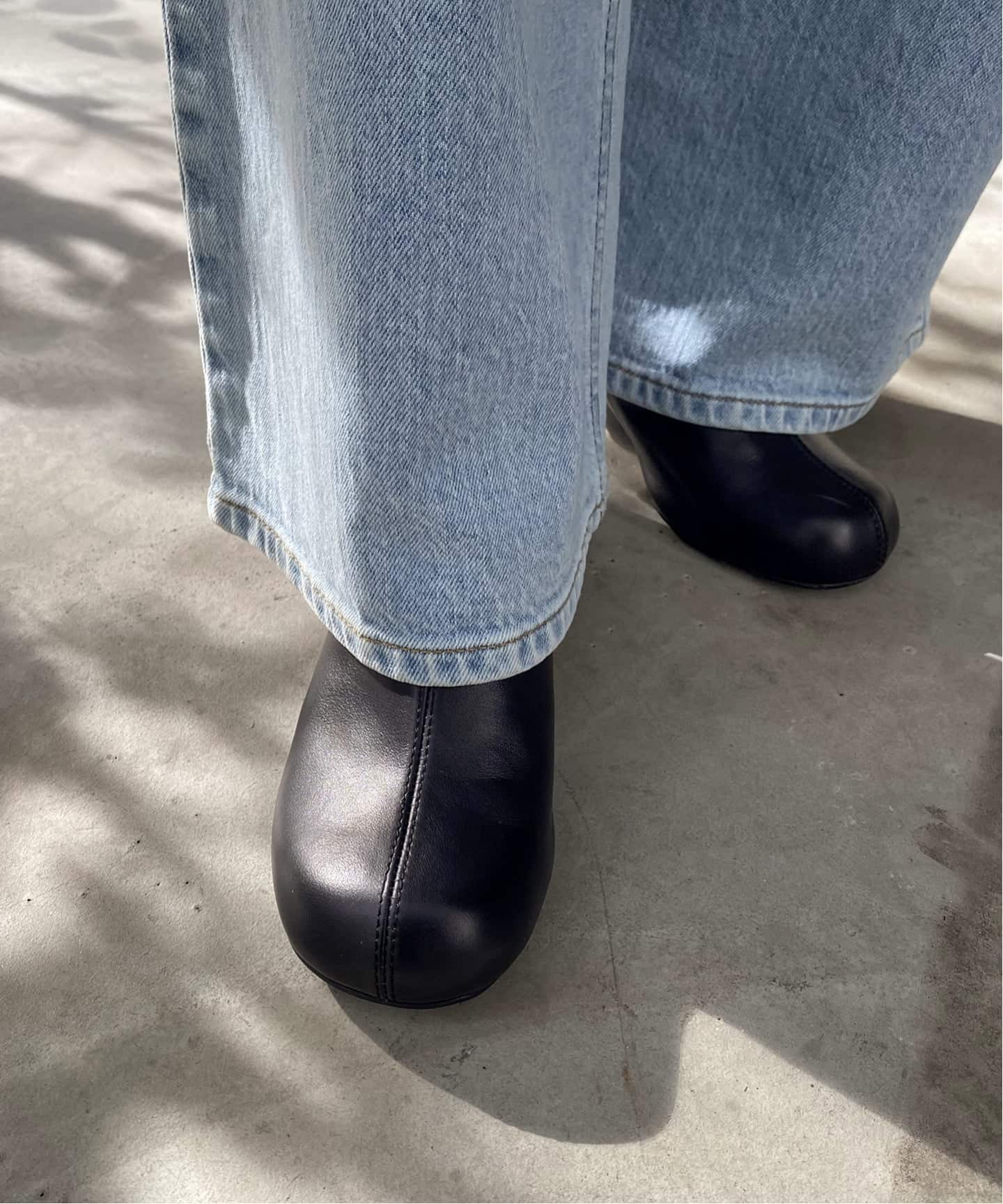 SLOBE スクエアトゥミュール（ブーティ・ショートブーツ）｜SLOBE IENA