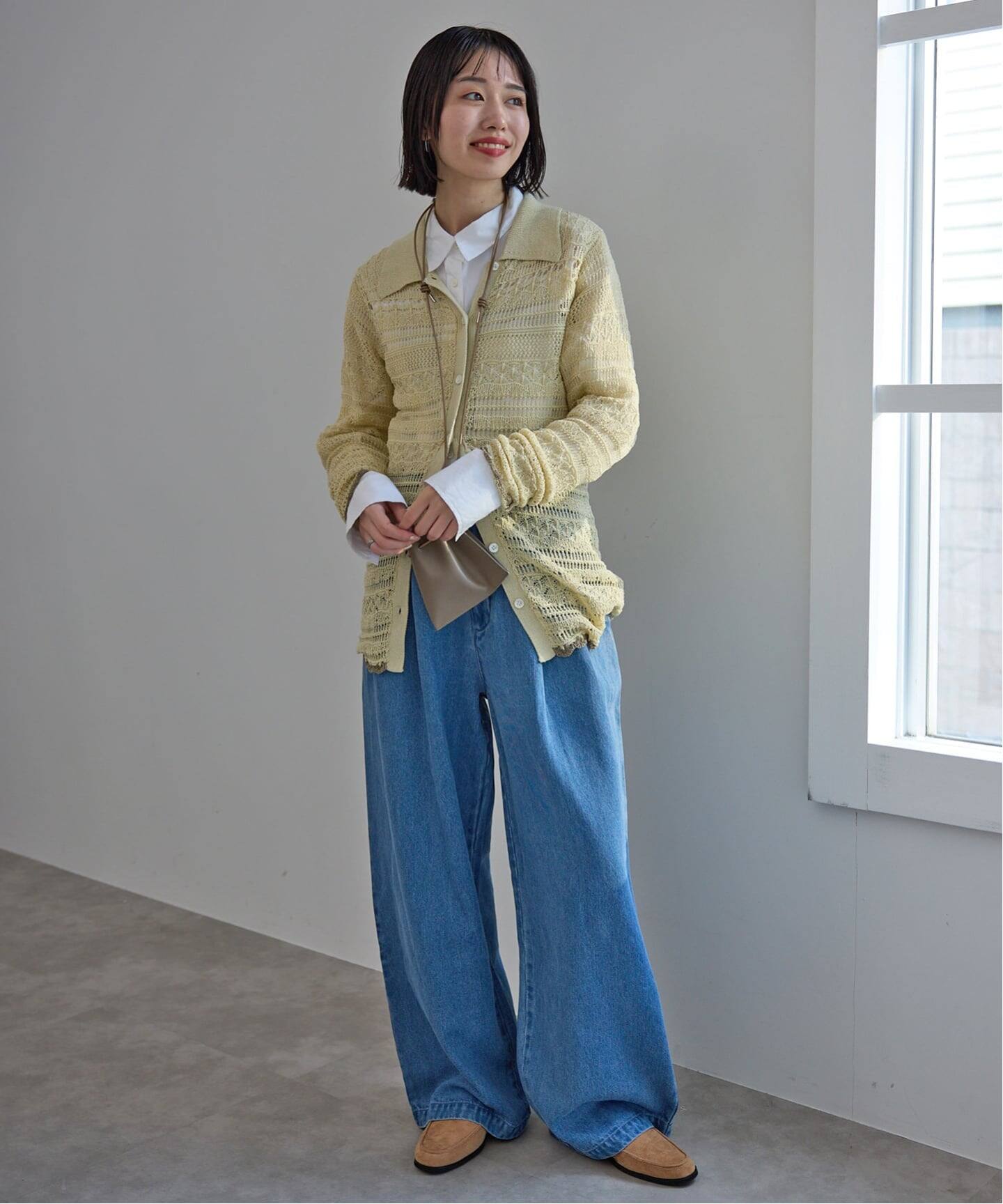 SLOBE IENAブラウン スエード　ローファー 23.5 スローブ イエナ SLOBE IENA SLOBE コインローファー （ブラウン