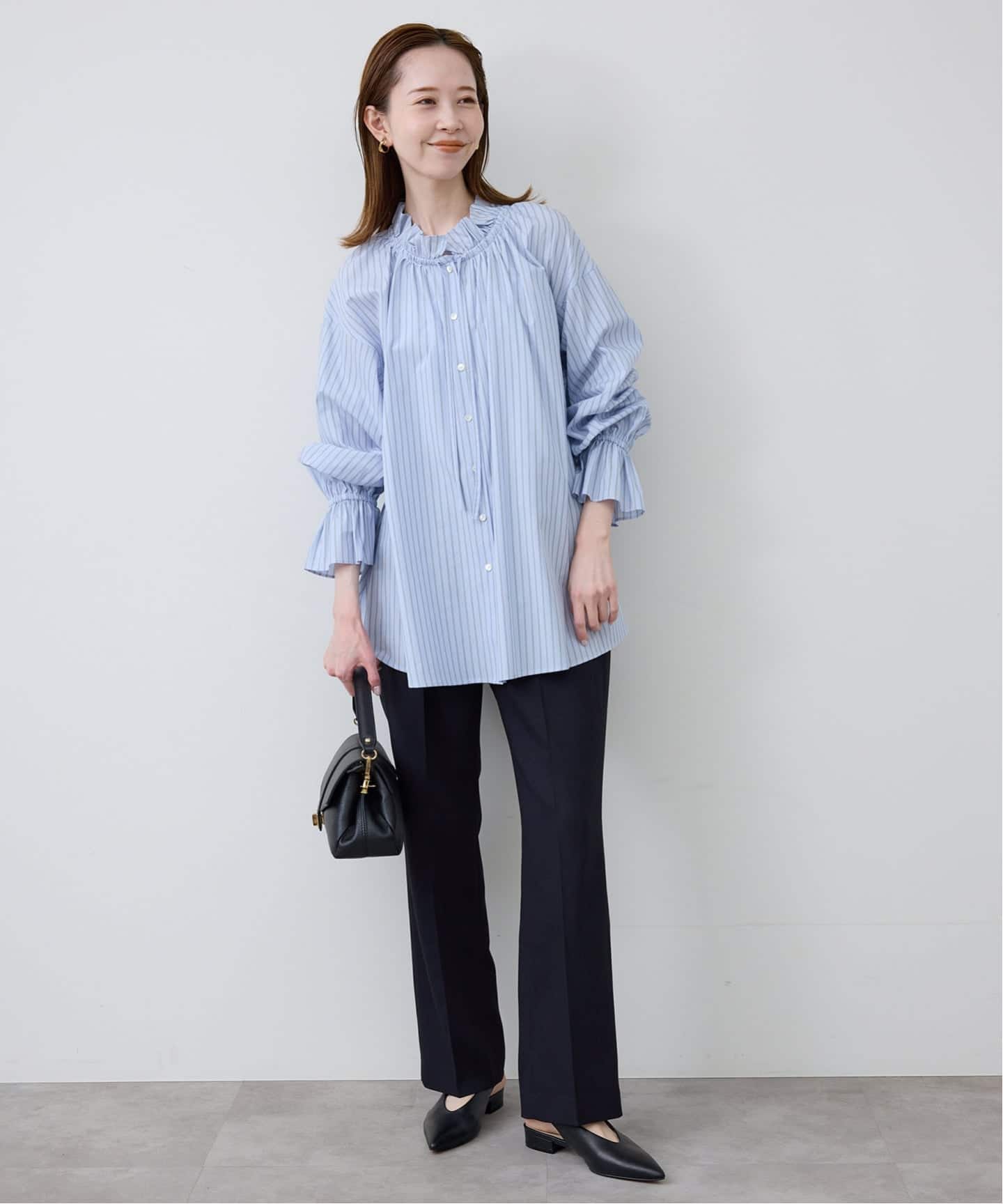 SLOBE レザーフラットシューズ（レザーシューズ）｜SLOBE IENA