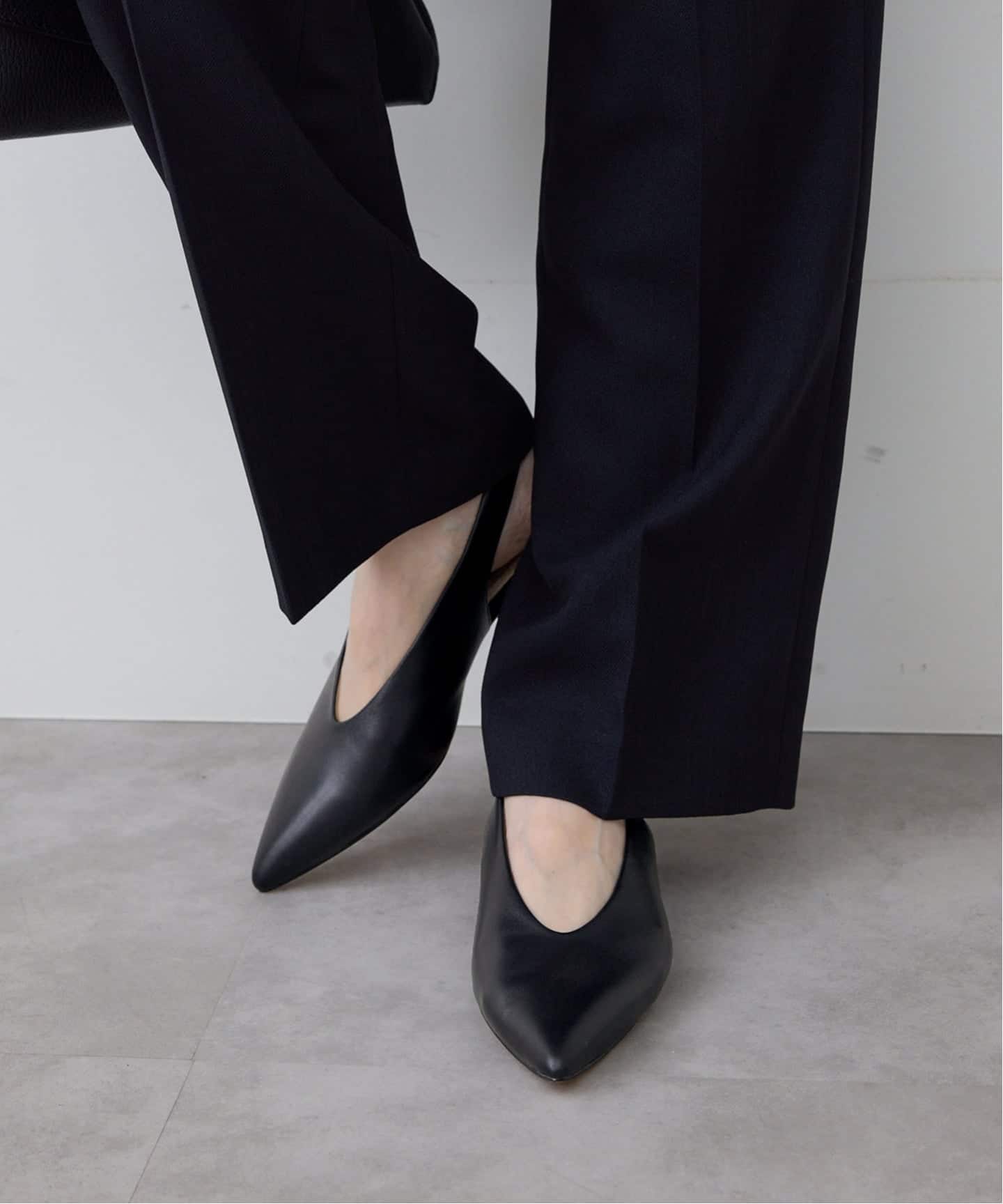 SLOBE レザーフラットシューズ（レザーシューズ）｜SLOBE IENA