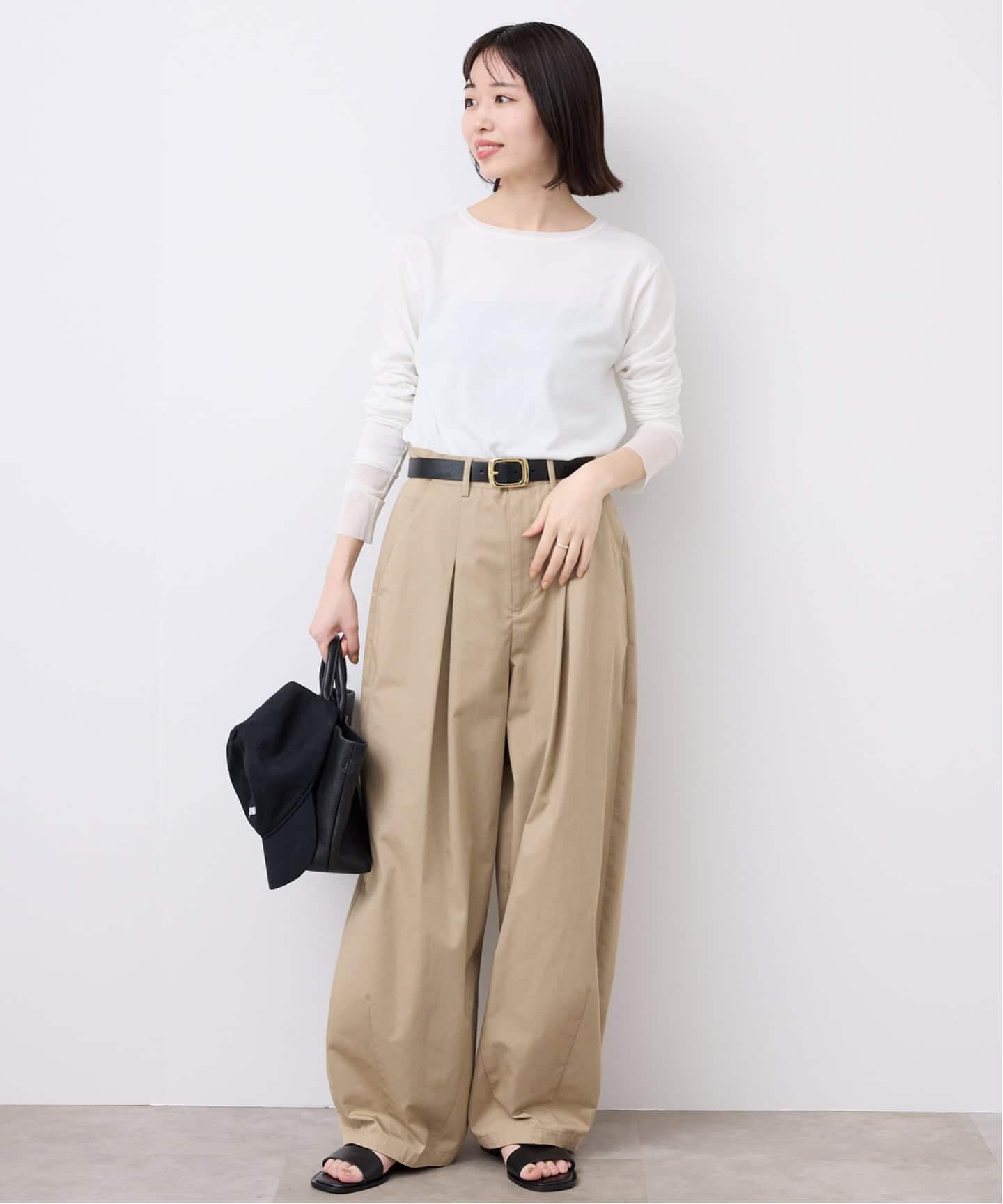 L/UCCA/ルッカ フラットサンダル LU-08D（サンダル）｜SLOBE IENA