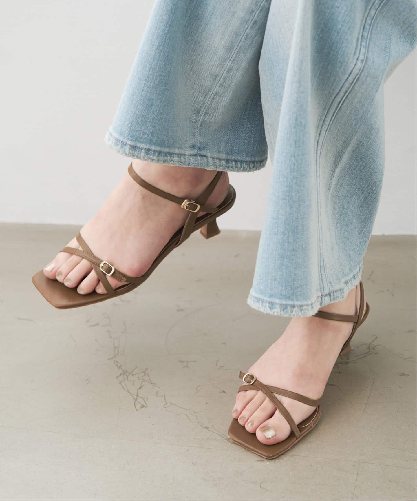 SLOBE IENA☆【VANS】THIRD POINTレザービーチサンダル◆ VANS / バンズ】 THIRD POINT レザービーチサンダル◇｜フォー
