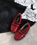 《予約》【BASIC】2バンドバレエシューズ (17cm-22cm)