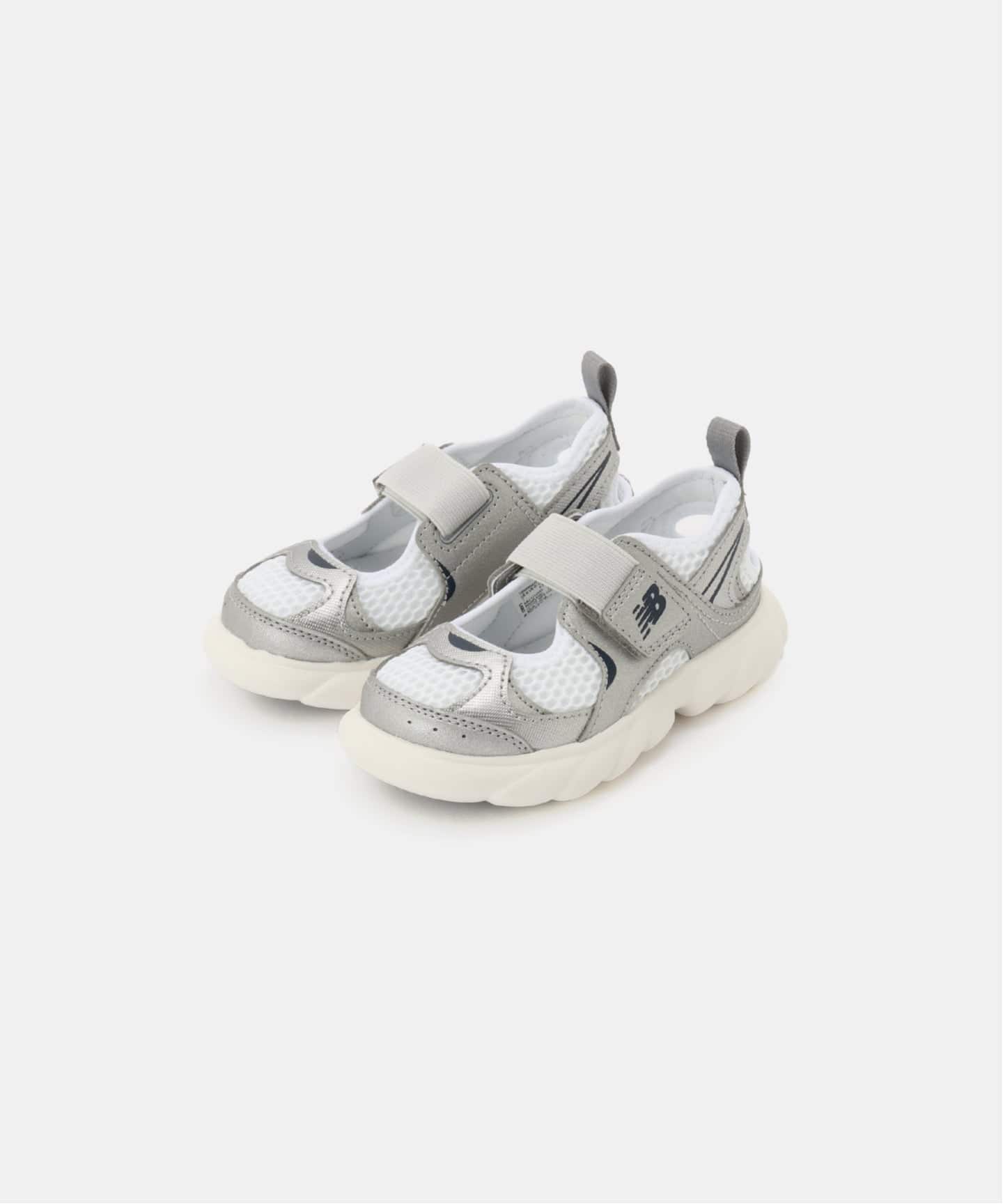 【新品未使用】ニューバランス230 Hook and Loop シルバー 14㎝ NEW BALANCE/ニューバランス】 230 Hook and Loop baby(14cm-16cm