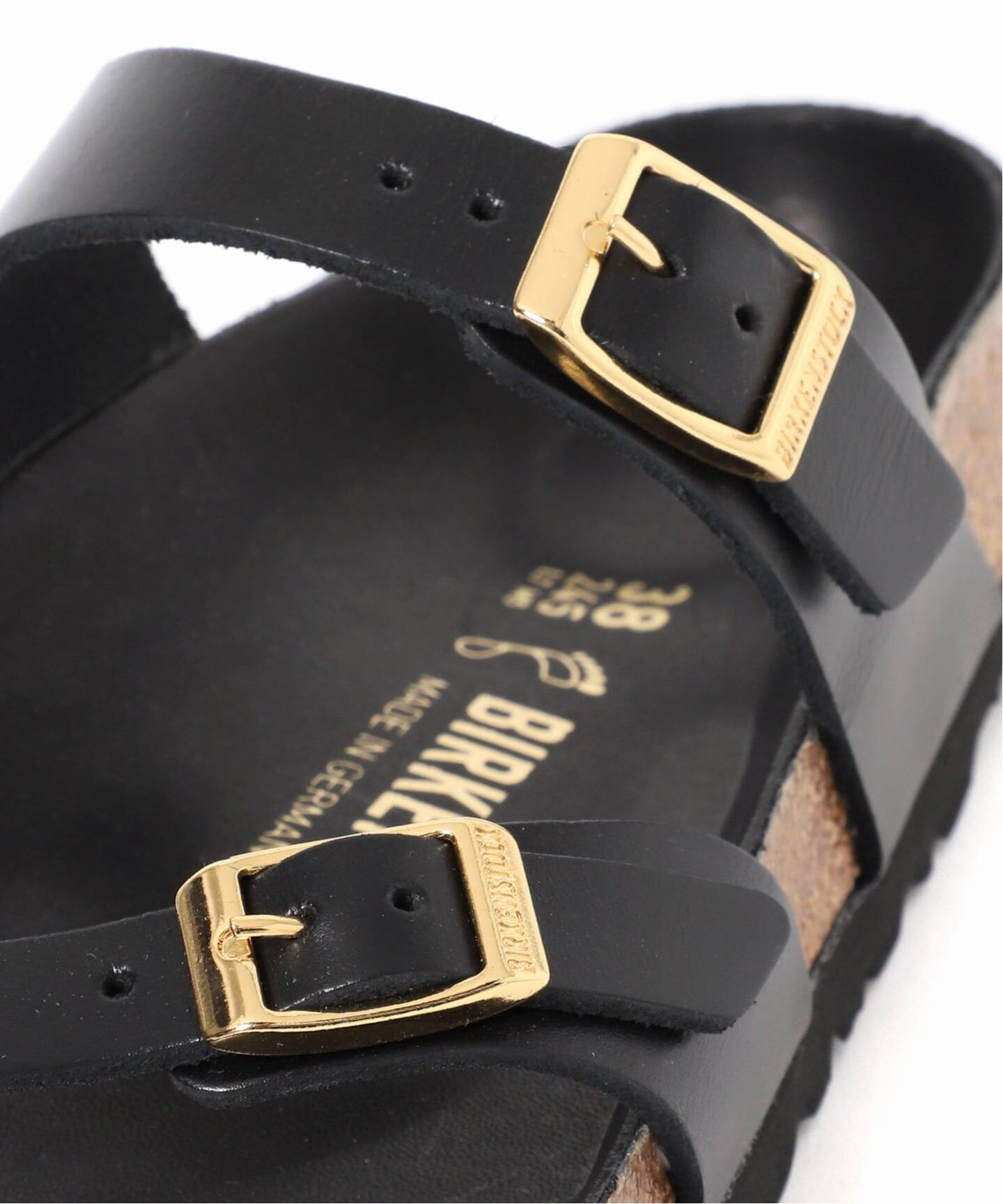 BIRKENSTOCK / ビルケンシュトック Mayari LENA Amalfi Black HEX