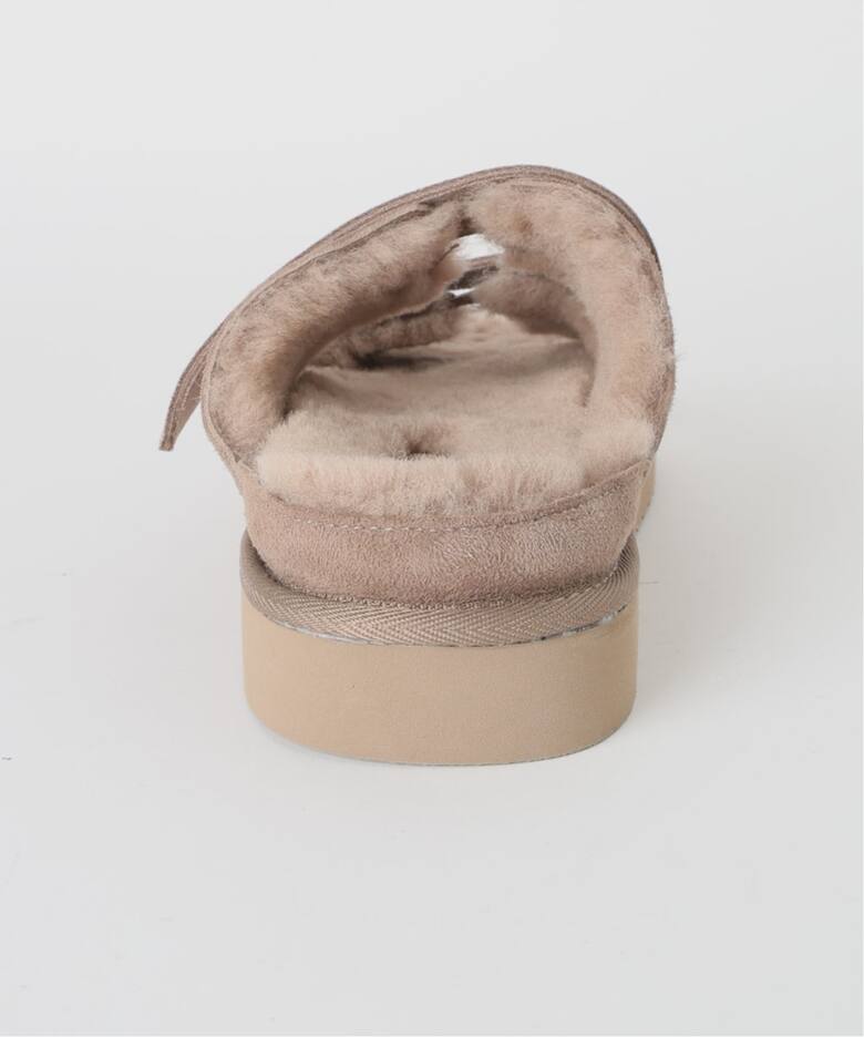 予約》CAMINANDO / カミナンド 別注 W STRAP FUR サンダル（サンダル 
