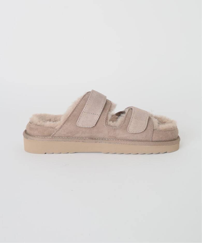 予約》CAMINANDO / カミナンド 別注 W STRAP FUR サンダル（サンダル 