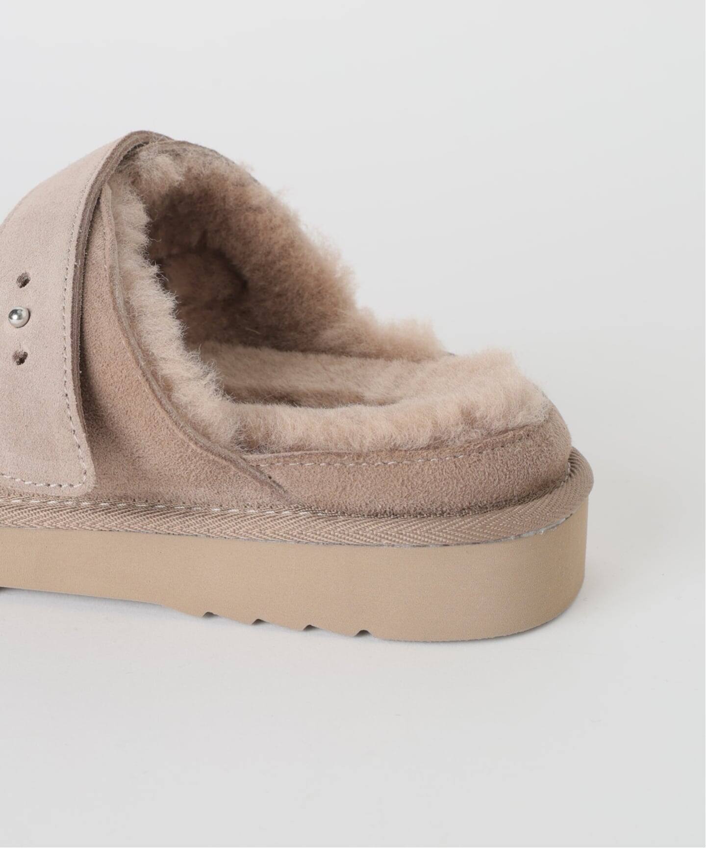 CAMINANDO / カミナンド 別注 W STRAP FUR サンダル（サンダル