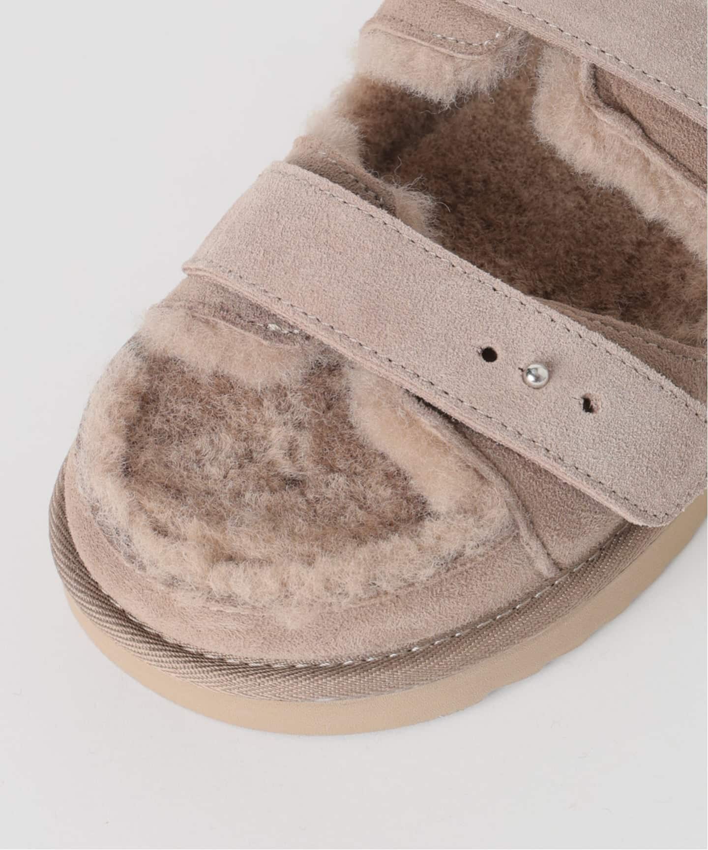 予約》CAMINANDO / カミナンド 別注 W STRAP FUR サンダル（サンダル