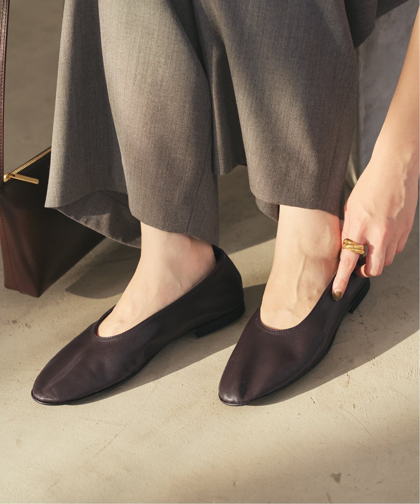 追加》CORSO ROMA 9 / コルソローマ 別注 FLAT ROUND シューズ 3