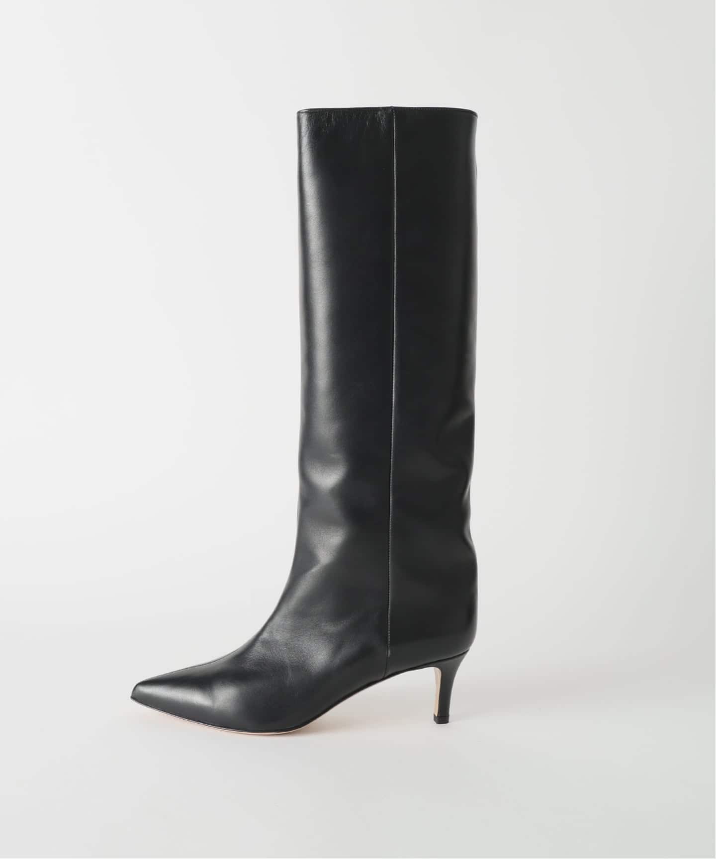 予約》NEBULONI.E ネブローニ Long Boots H;5.5cm Nappa 7719C AGU