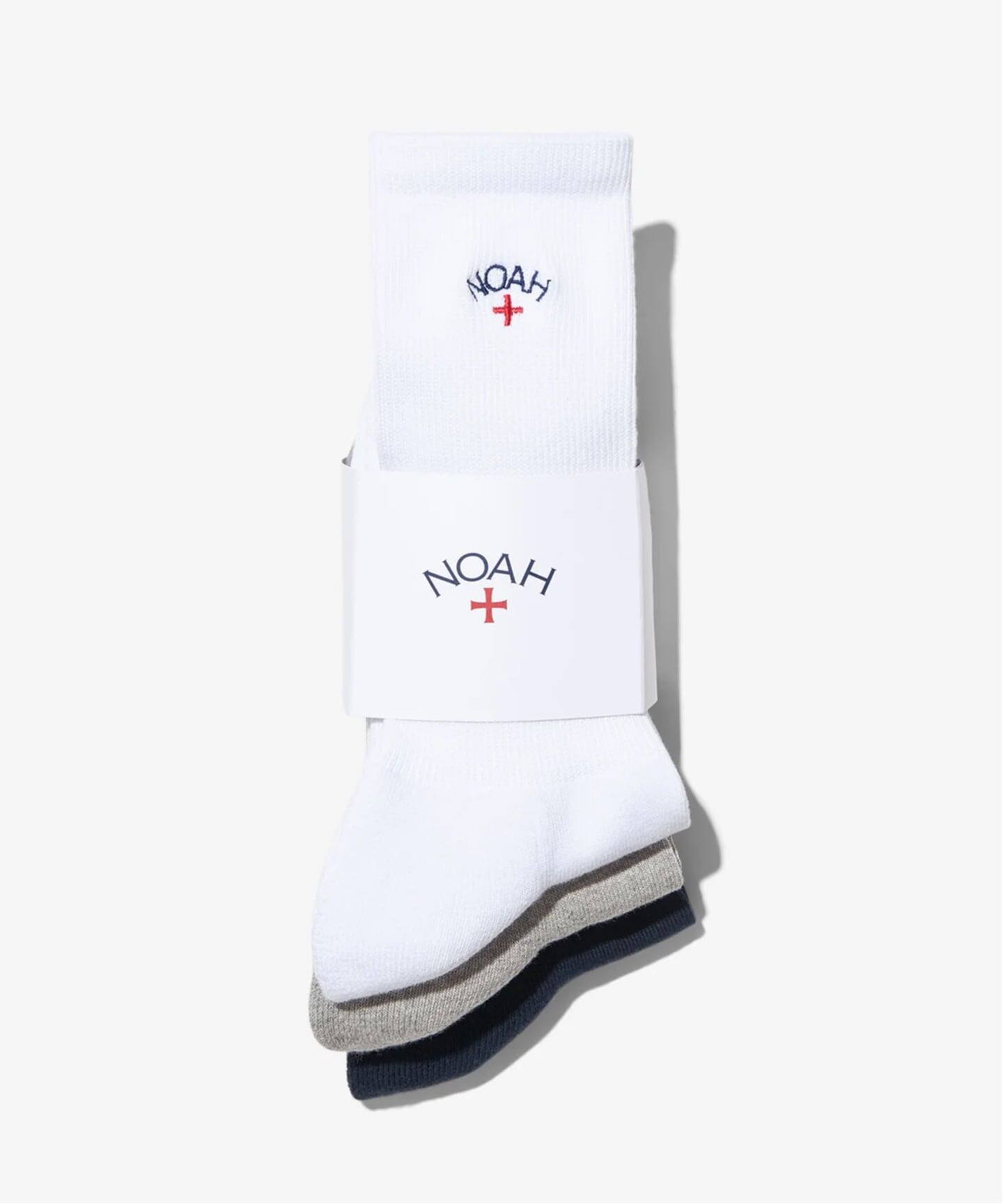 【完売・希少サイズ】Noah ×  Originals ソックス3足 Core Logo Sock 3-Pack（ソックス・靴下）｜NOAH（ノア）の通販