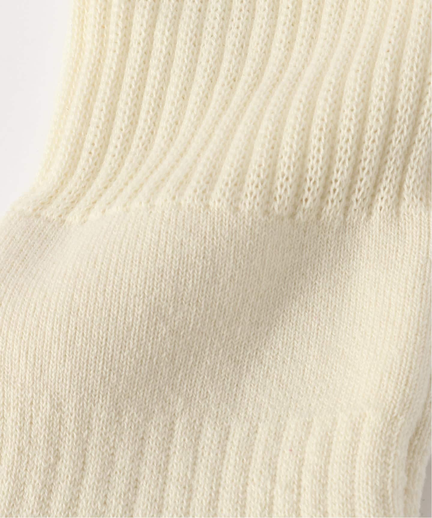 nonnative DWELLER SOCKS HI C/P/P WOVEN (OFF WHITE)（ソックス・靴下